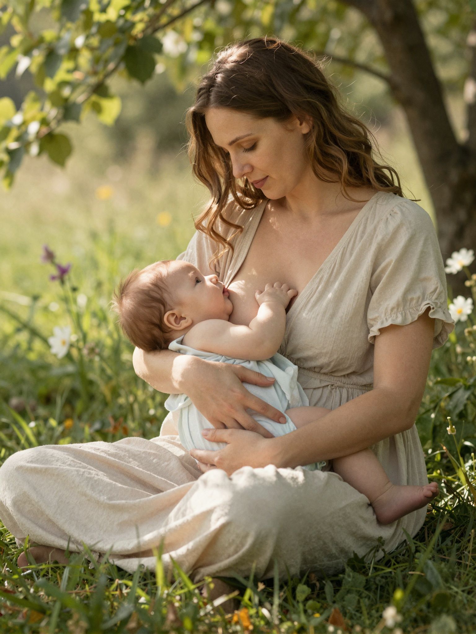 A szoptatás segíti a méh gyorsabb összehúzódását.