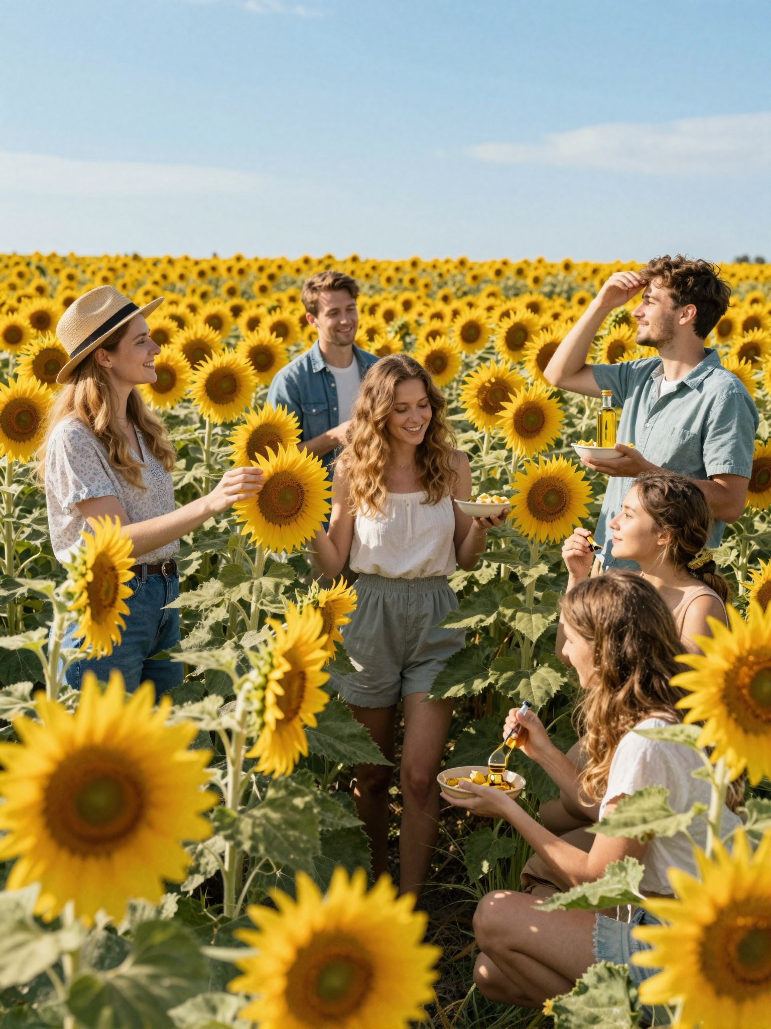 A fenntartható napraforgóolaj környezetbarát és etikus választás.