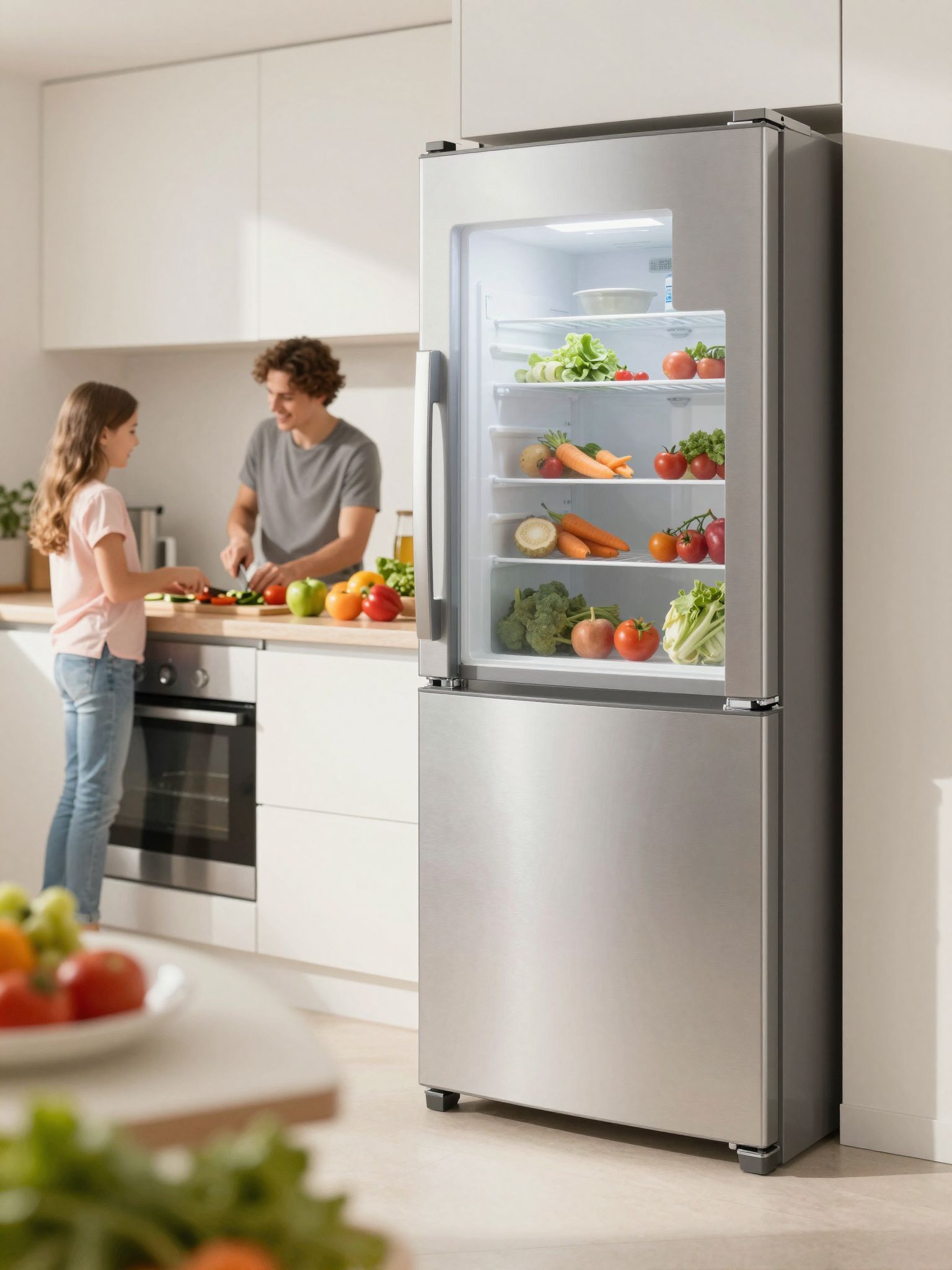 A No Frost hűtőszekrények megakadályozzák a jég képződését.