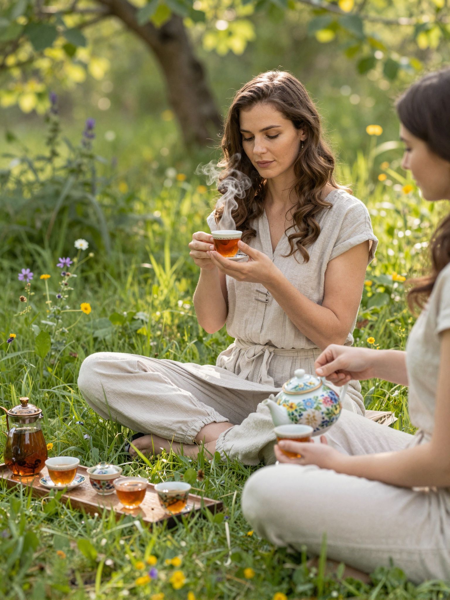A palástfű tea enyhíti a menstruációs fájdalmakat.