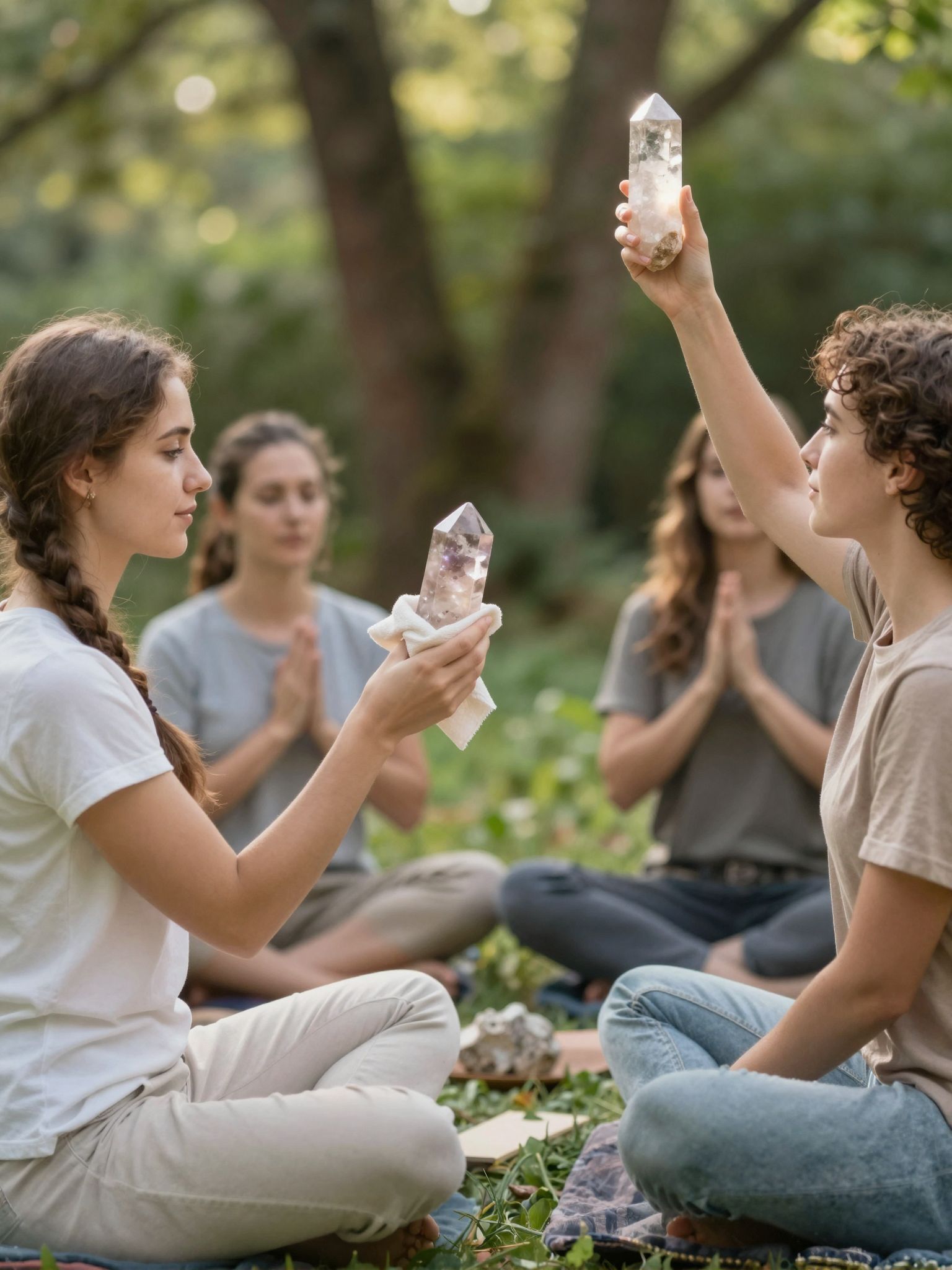 A turmalinkvarcot vízben és napsütésben érdemes tisztítani.
