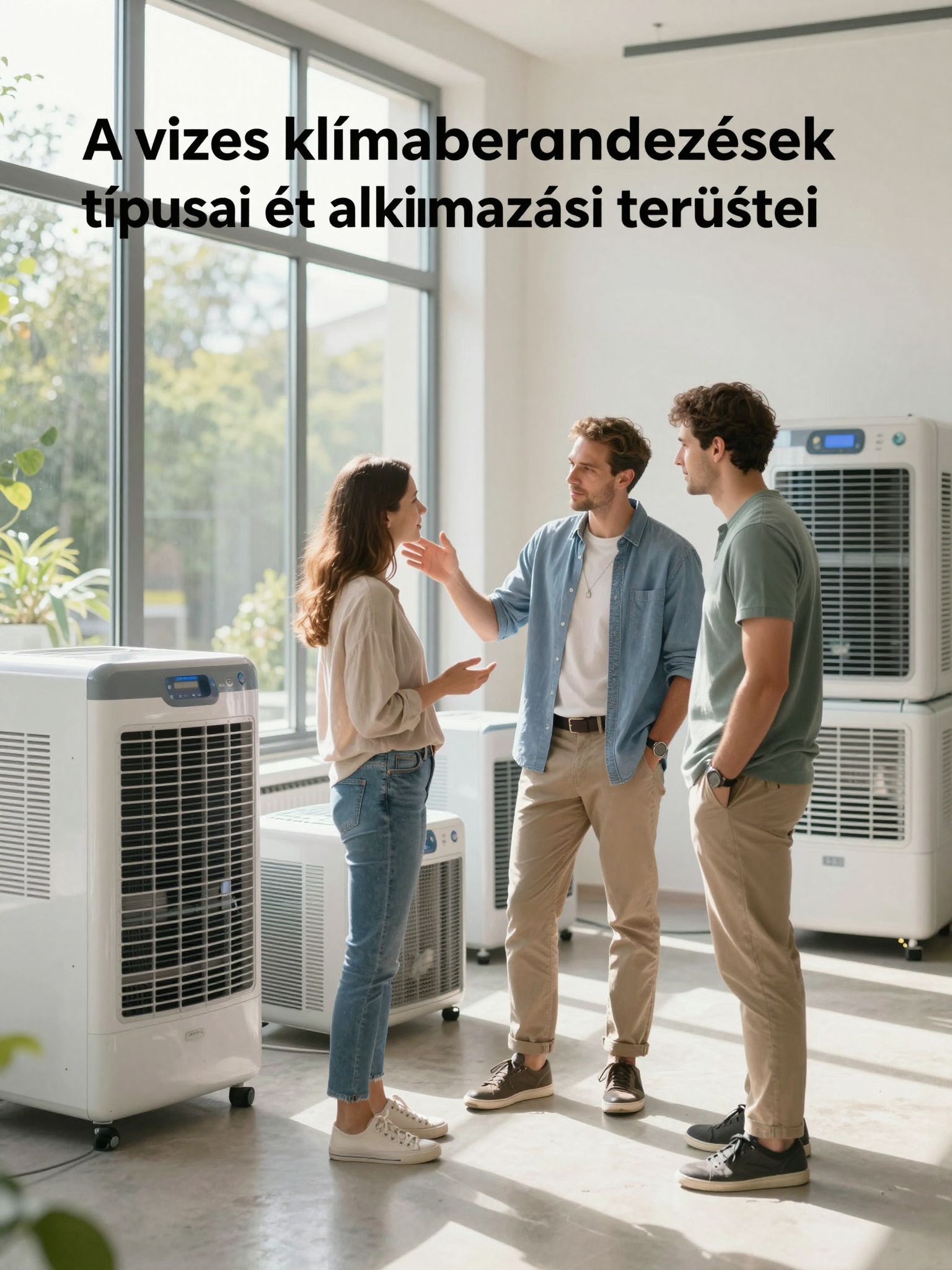 A vizes klímaberendezések hatékonyan csökkentik az energiafogyasztást.