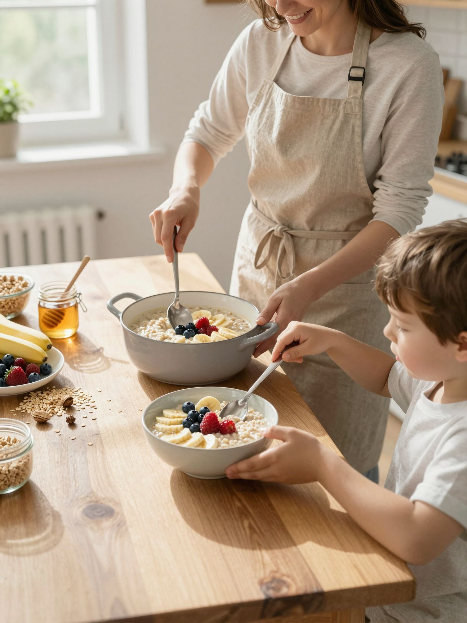 A zabkása vitaminokban gazdag, energikus reggeli választás.