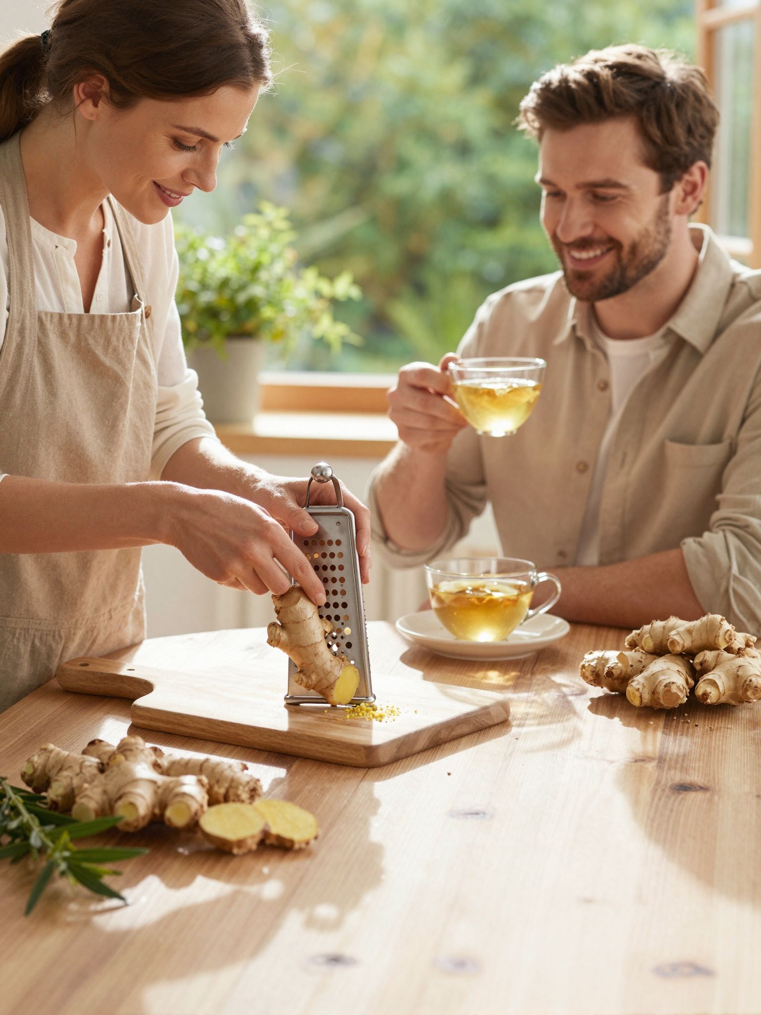 A gyömbér napi adagja 1-2 teáskanál biztonságos.