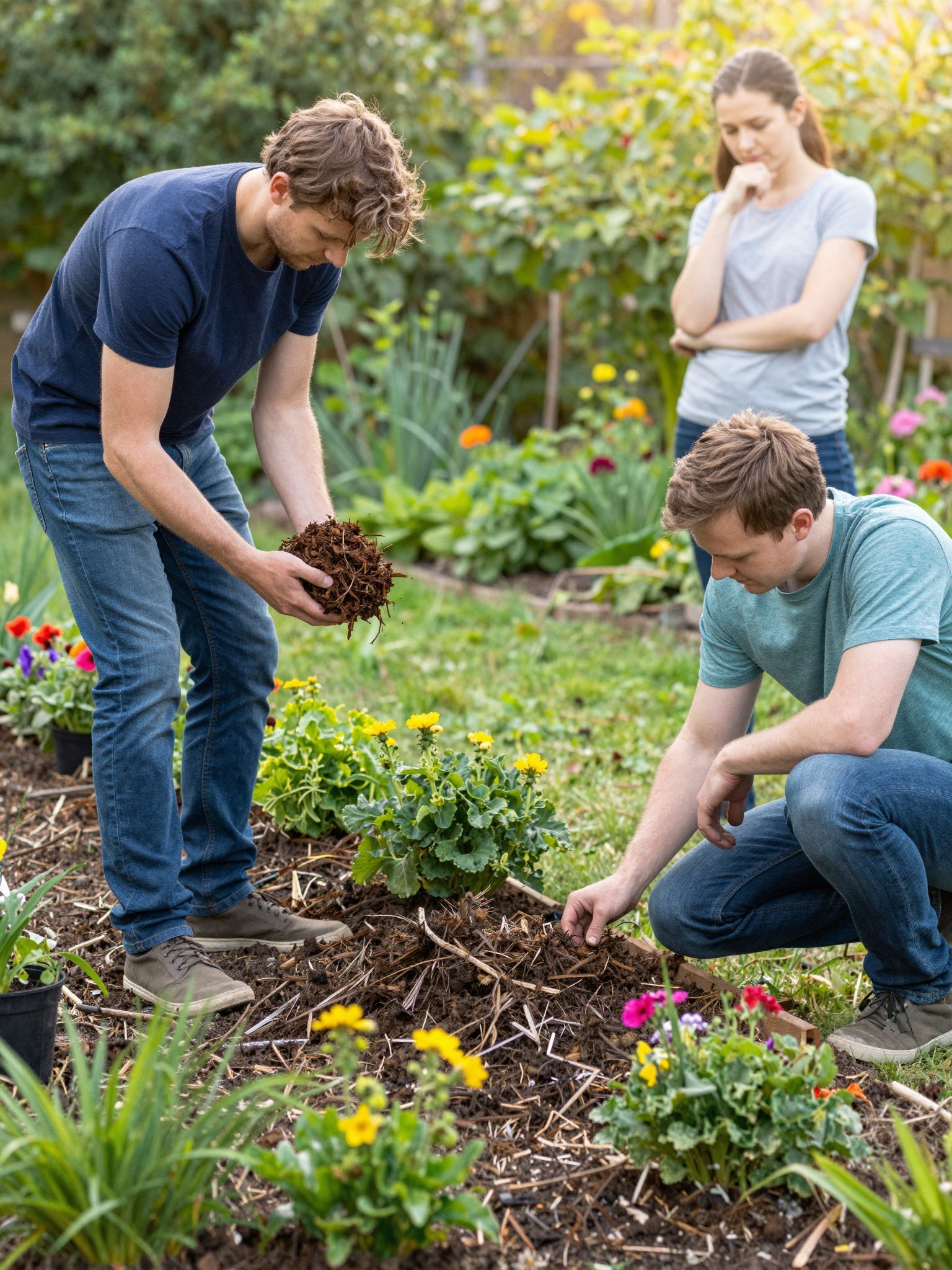 A mulcs allergén pollenforrást jelenthet érzékeny egyéneknek.