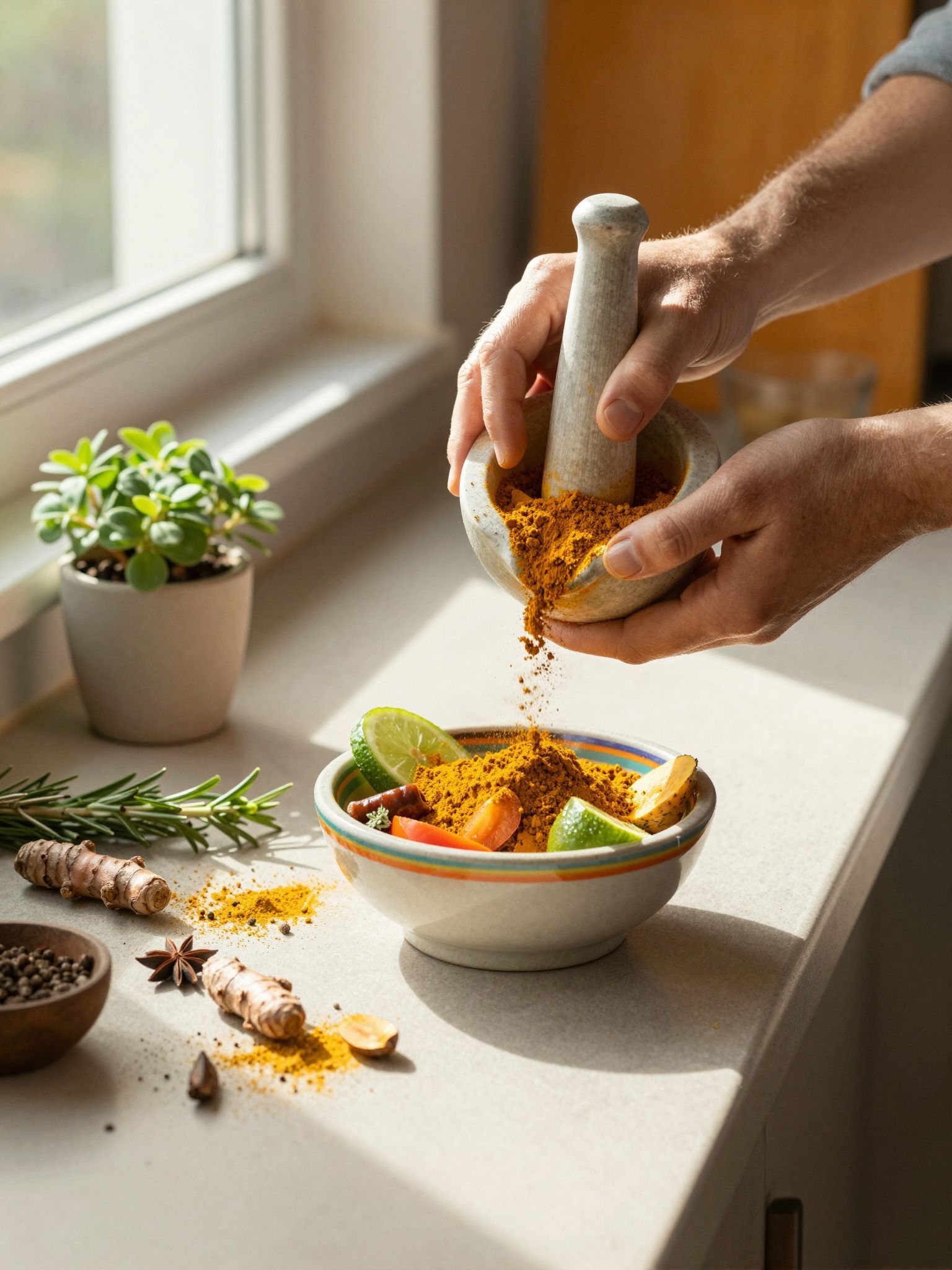 A kurkuma javítja az agyi funkciókat és a memóriát.