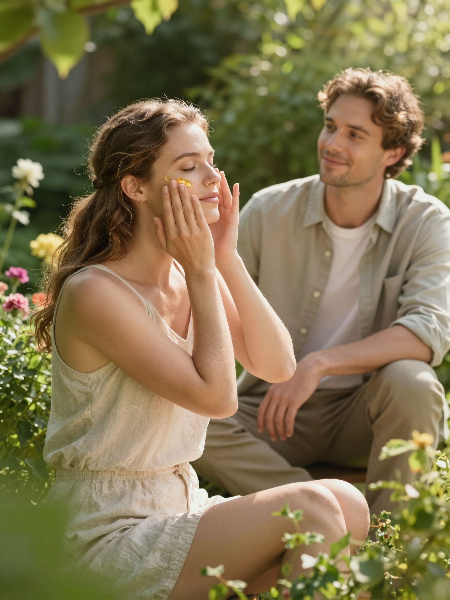 Az E-vitamin megakadályozza a bőr kiszáradását és öregedését.