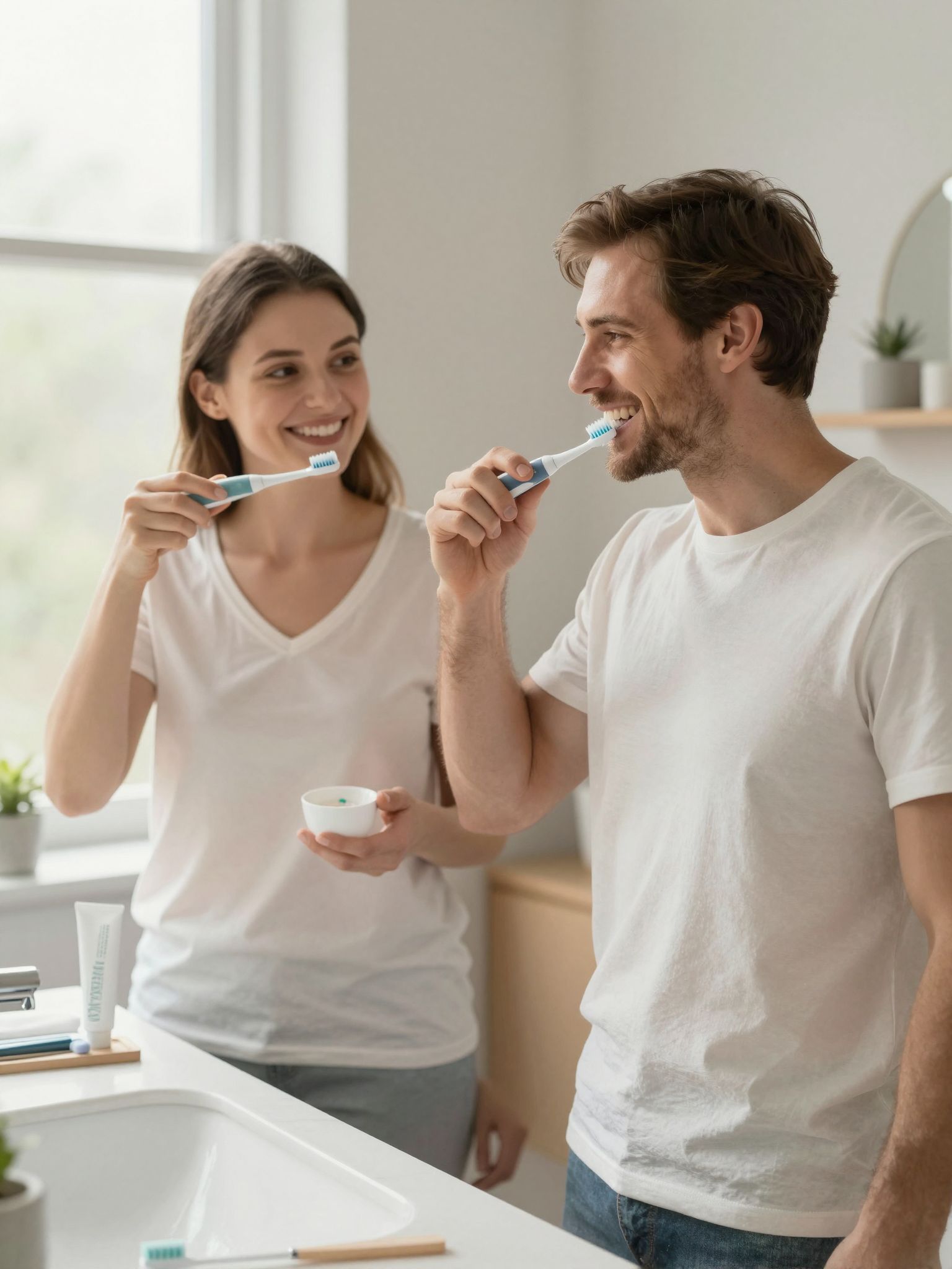 A rendszeres fogmosás mellett a fogselyem használata is fontos.