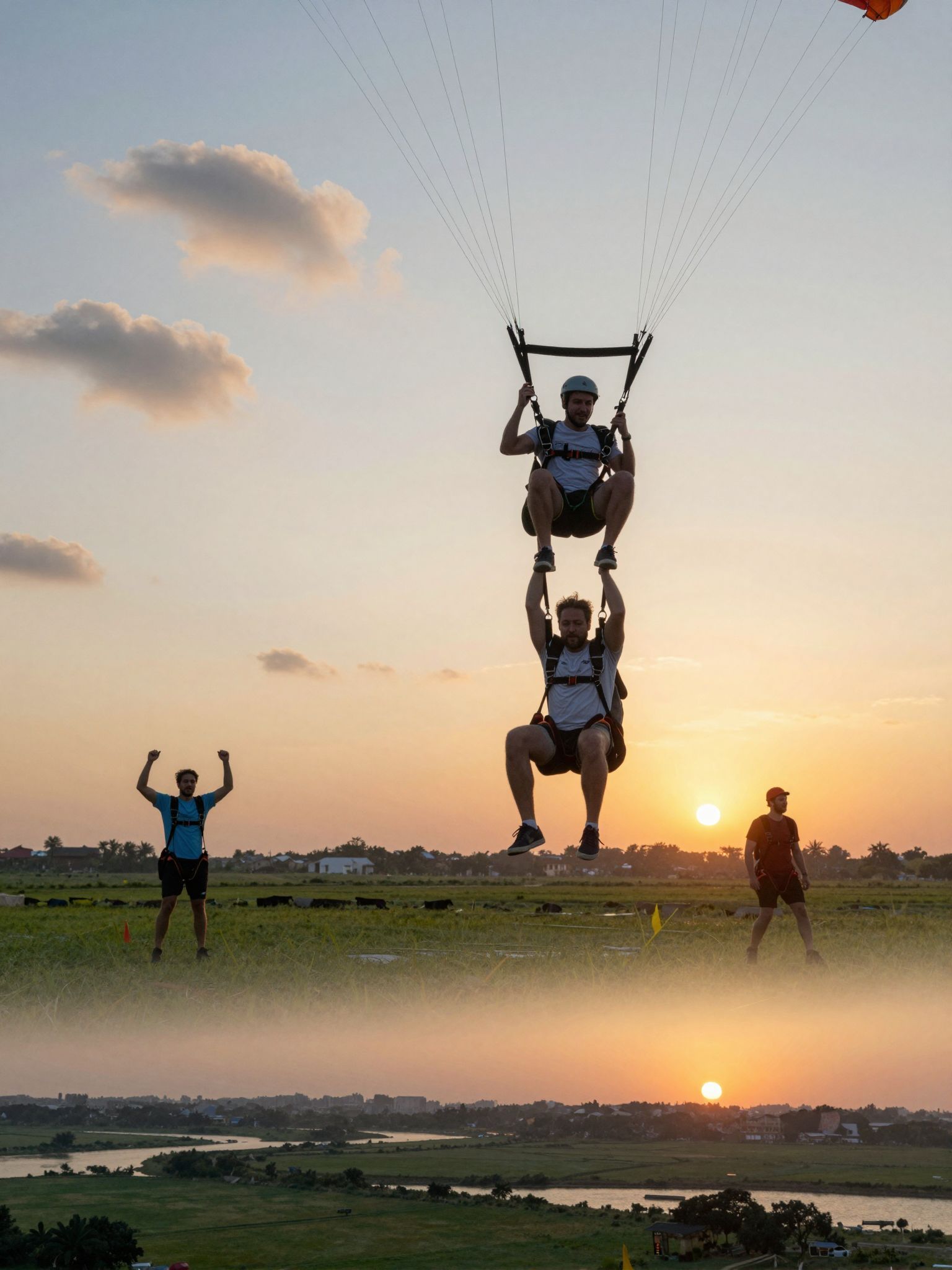 A megfelelő ejtőernyő nyitásának időzítése kritikus a biztonságért.