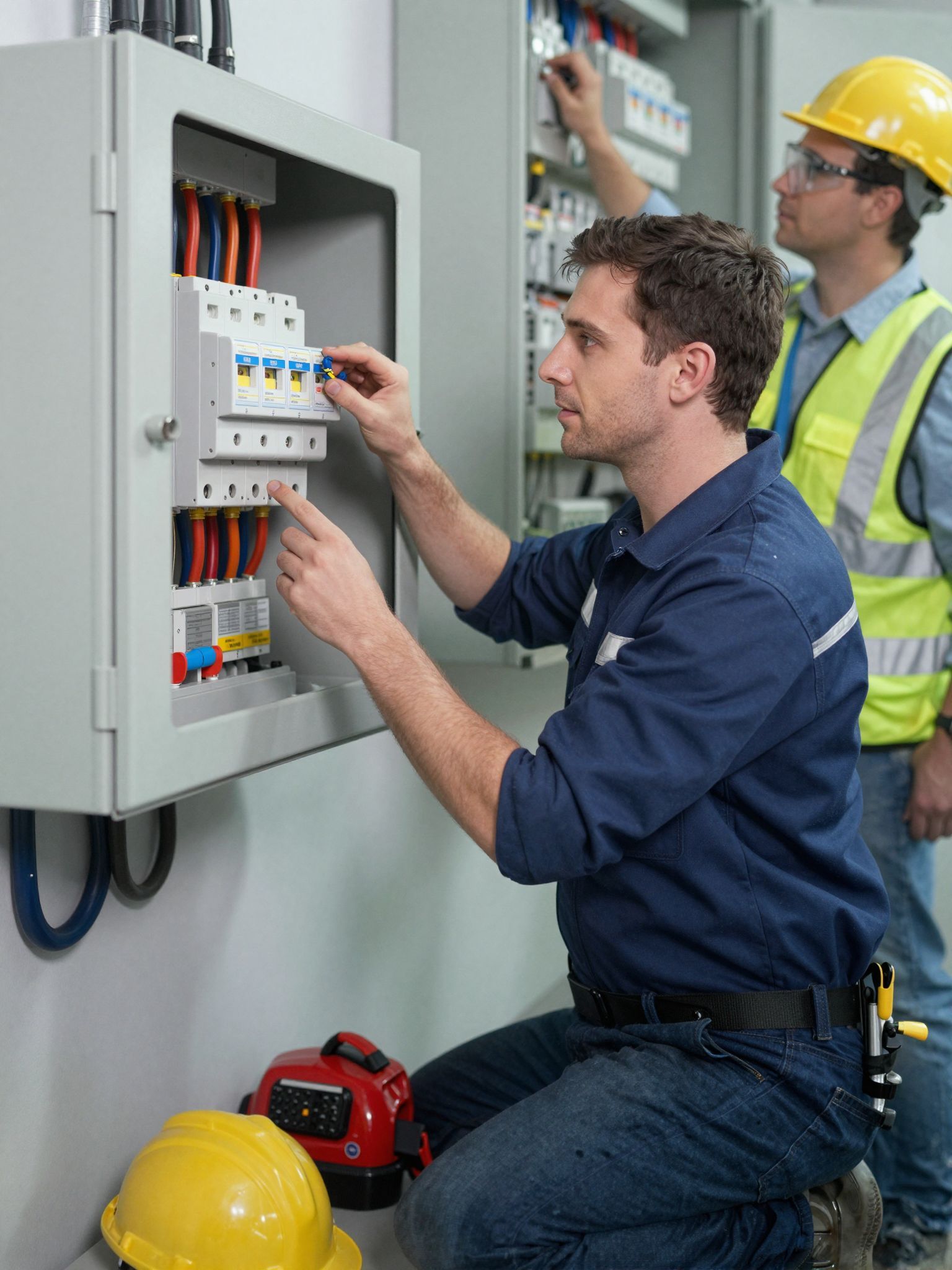 Az érintésvédelmi relé megelőzi az áramütéseket és baleseteket.