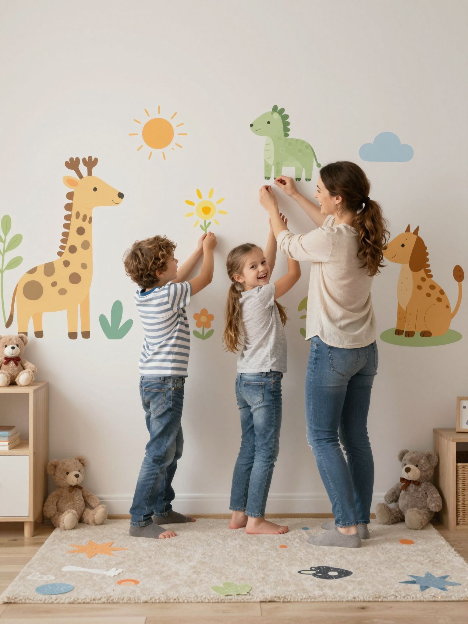 Válassz PVC-mentes falmatricát a biztonság érdekében.