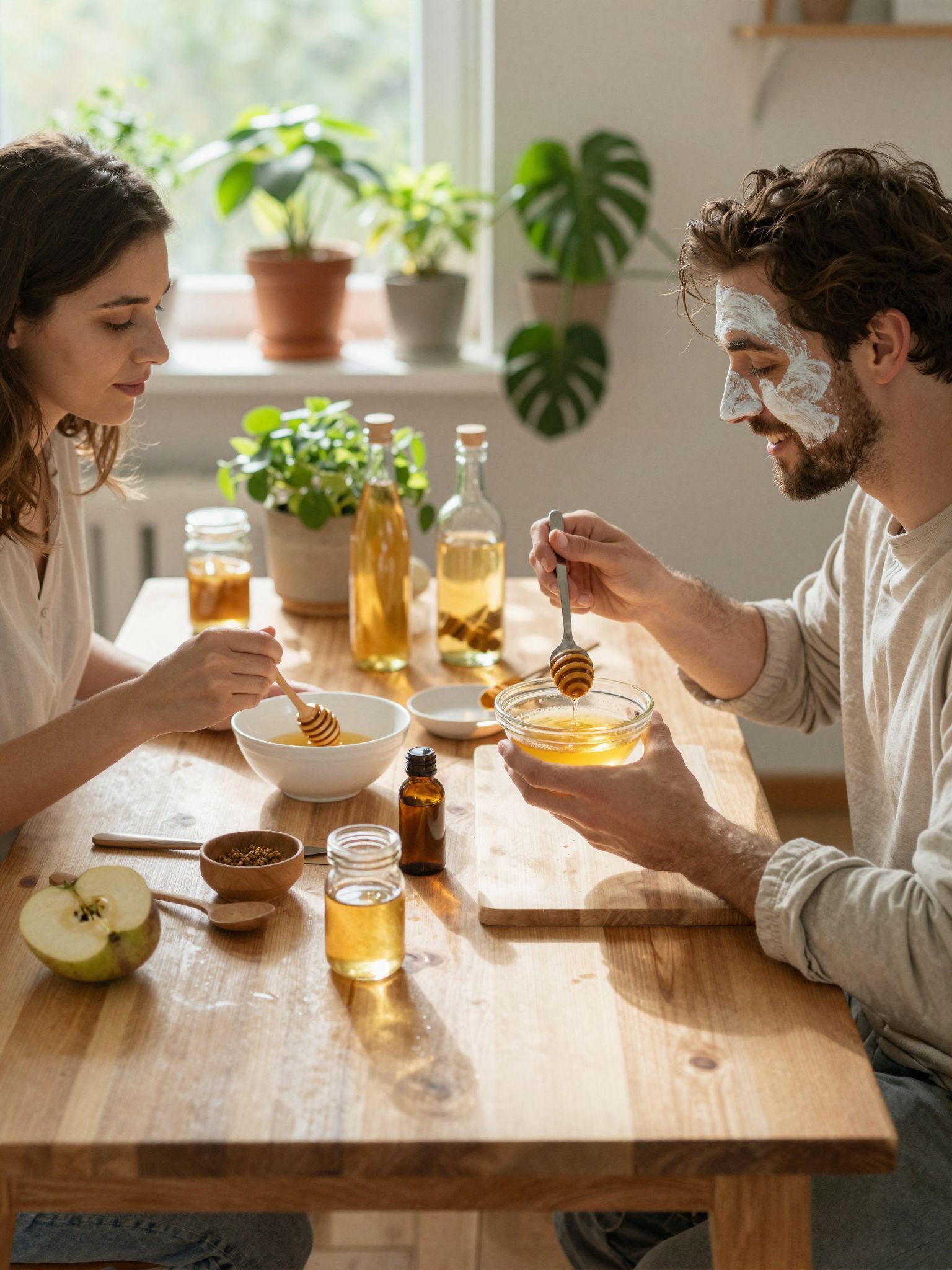 Az ecet természetes tonikként javítja a bőr pH-értékét.