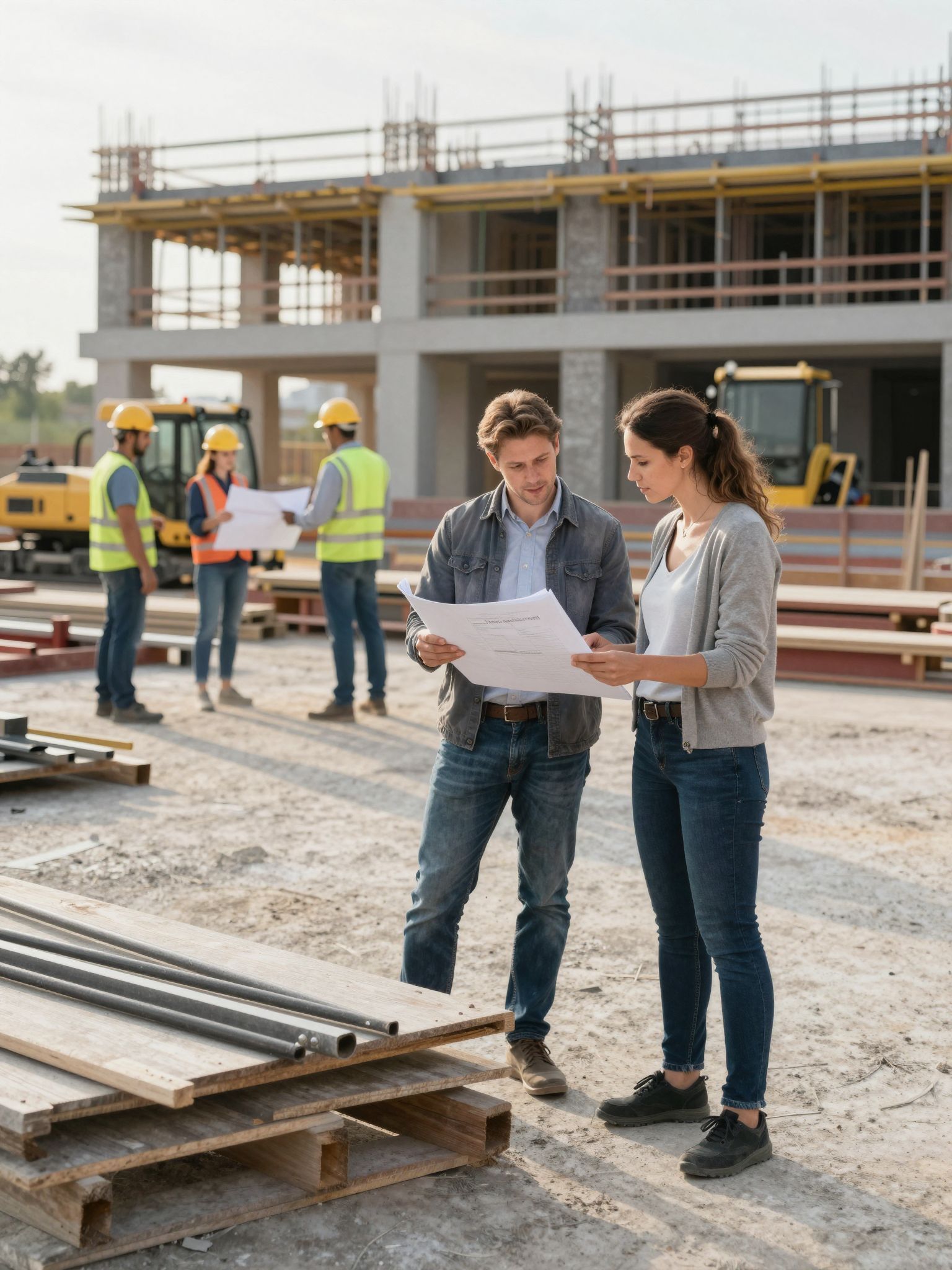 A csúsztatott zsalus technika növeli az építési precizitást.