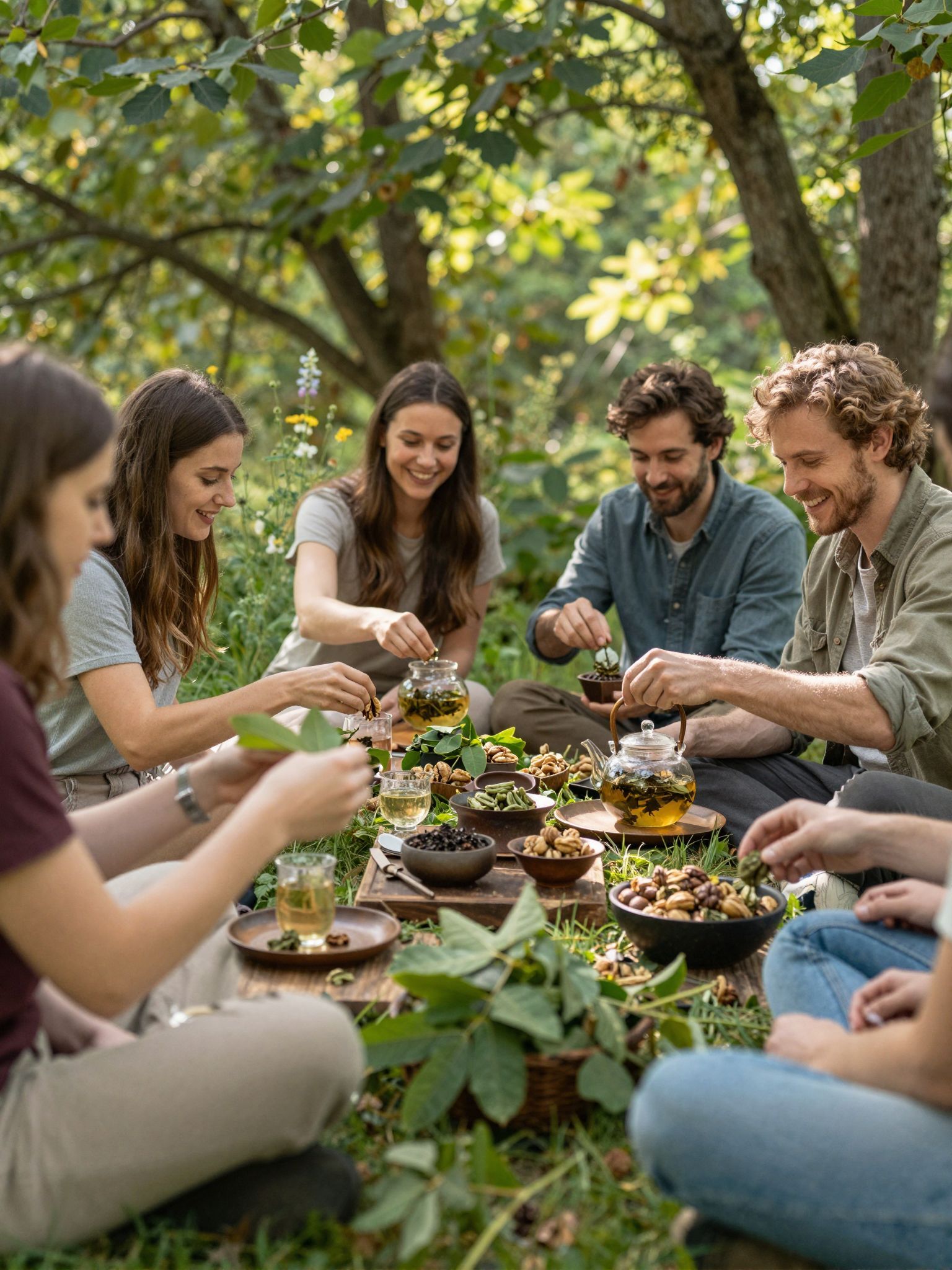 A fenntartható diólevél gyűjtés védi a helyi ökoszisztémákat.