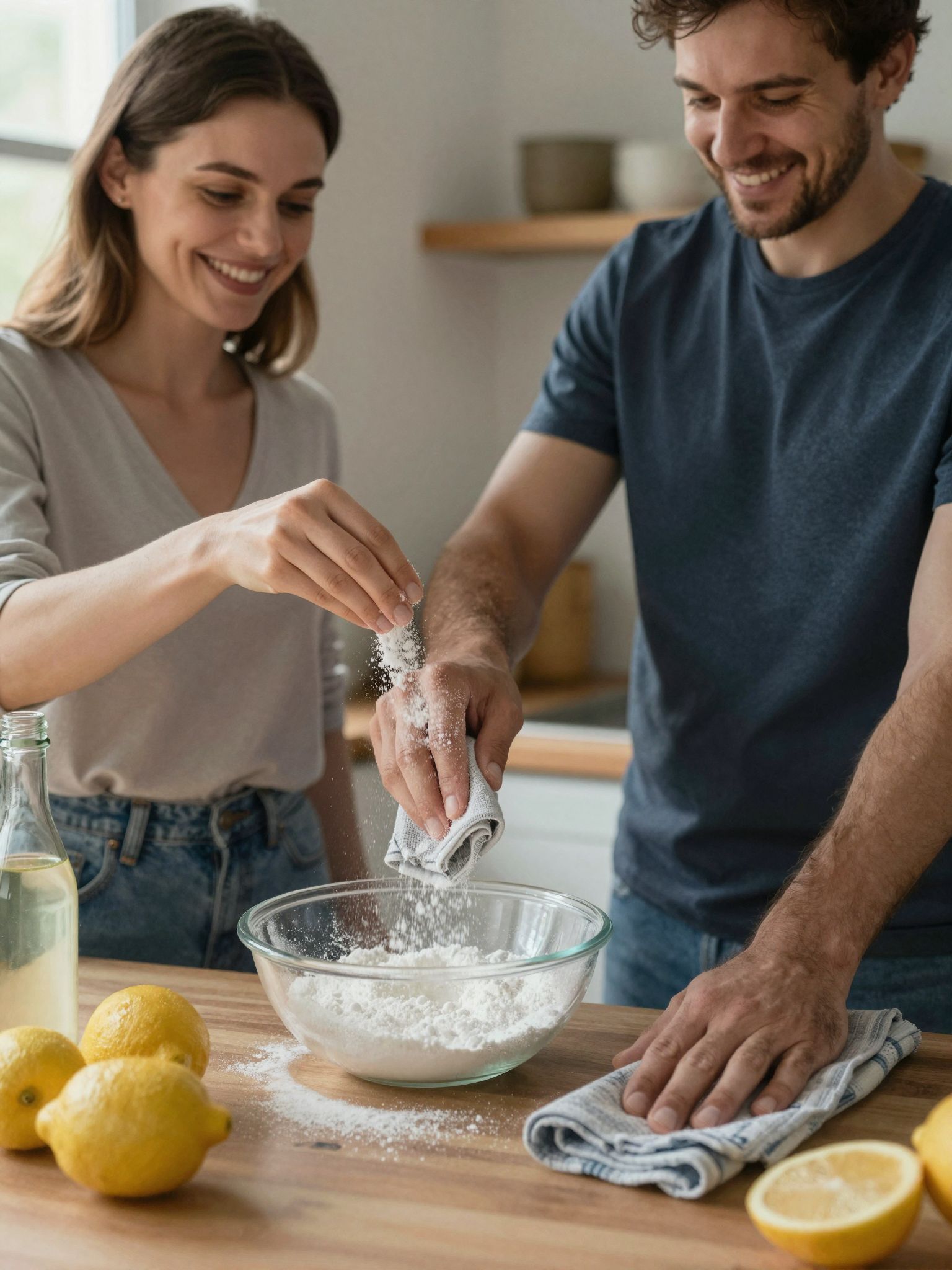 A szódabikarbóna hatékonyan eltávolítja a szagokat és foltokat.