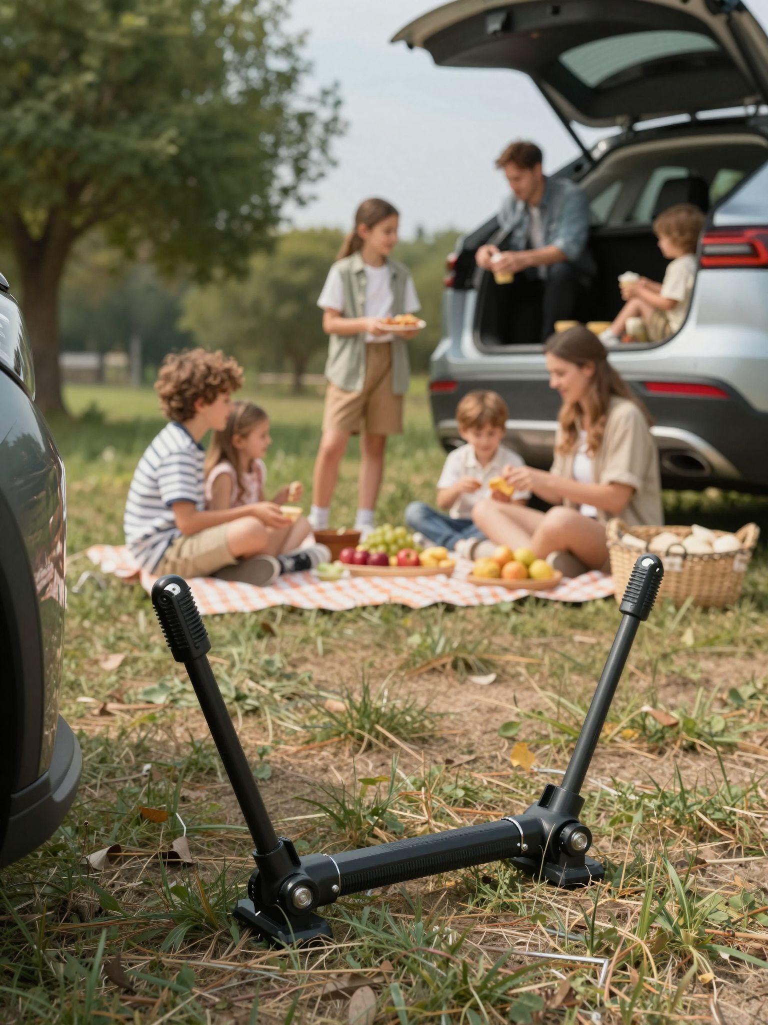 A hidraulikus kézifék biztosítja a stabilitást vészhelyzetekben.