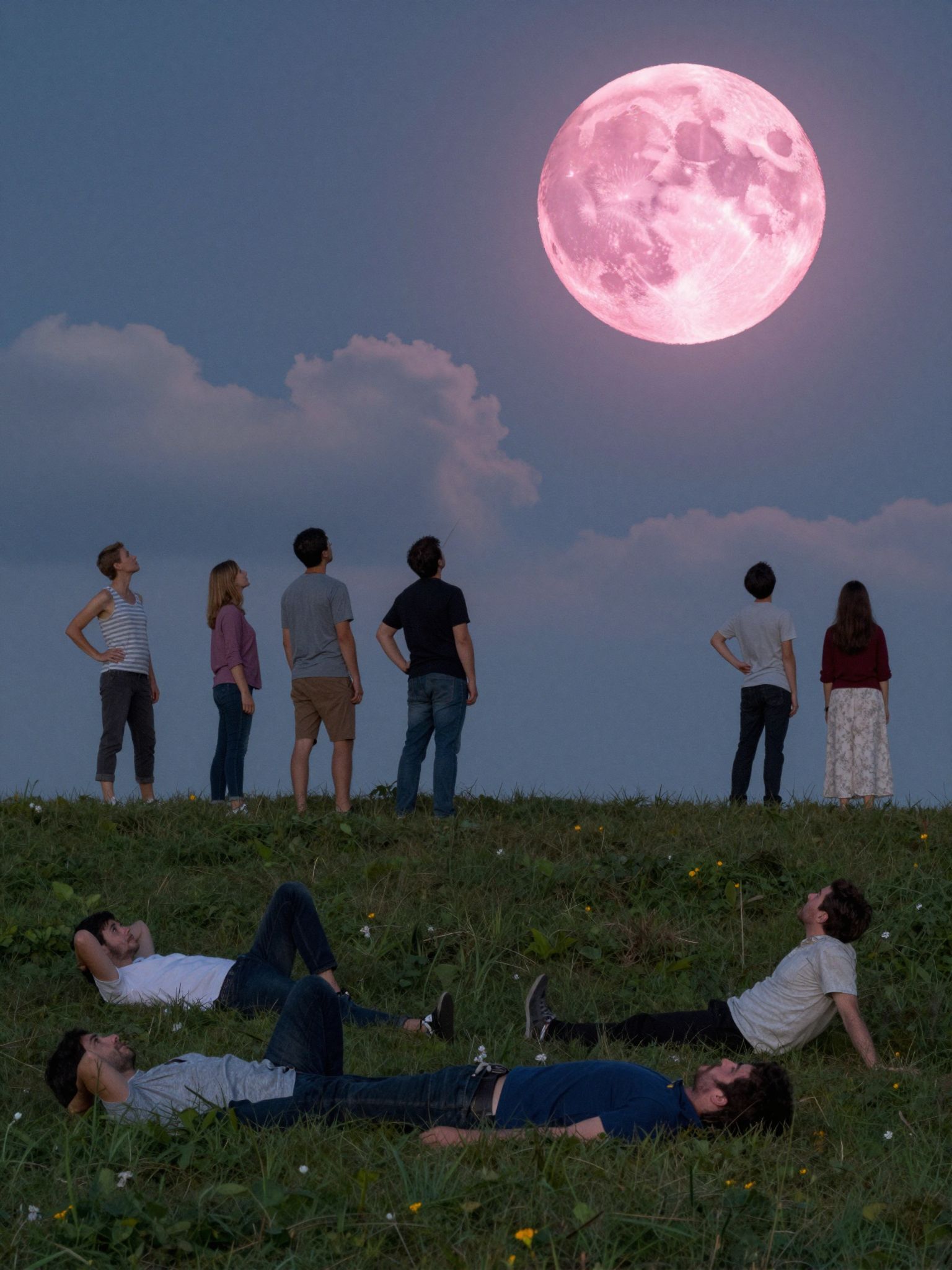 A szuperhold a telihold fázisban jelenik meg.