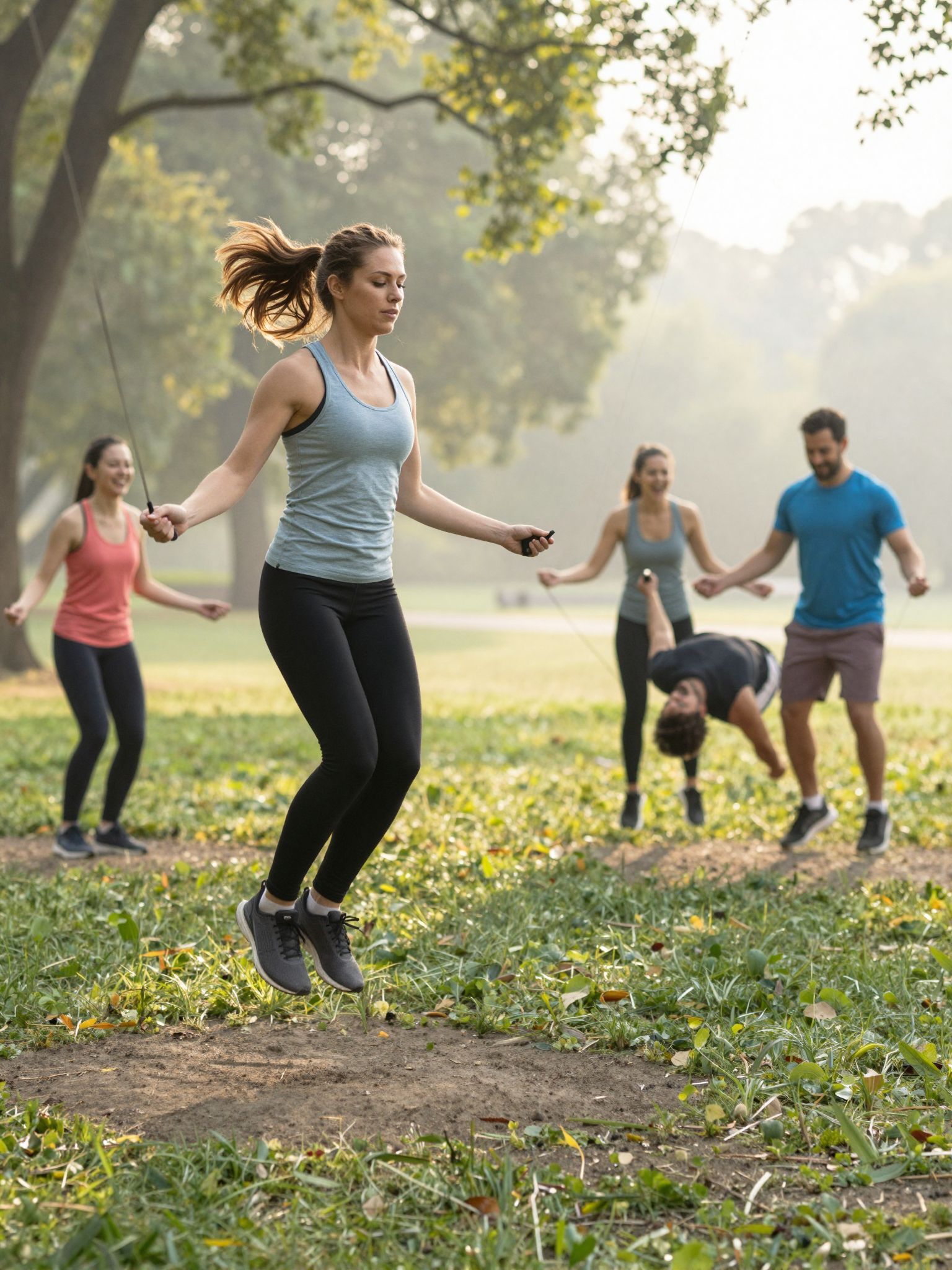 Az ugrókötél növeli az izomerőt és állóképességet hatékonyan.