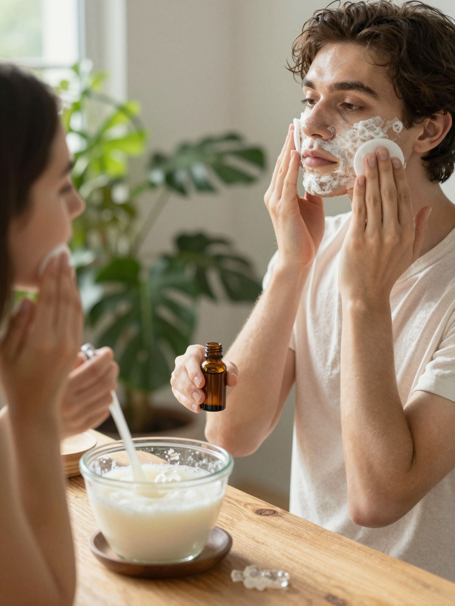 A rizstej hidratálja és nyugtatja a száraz bőrt.