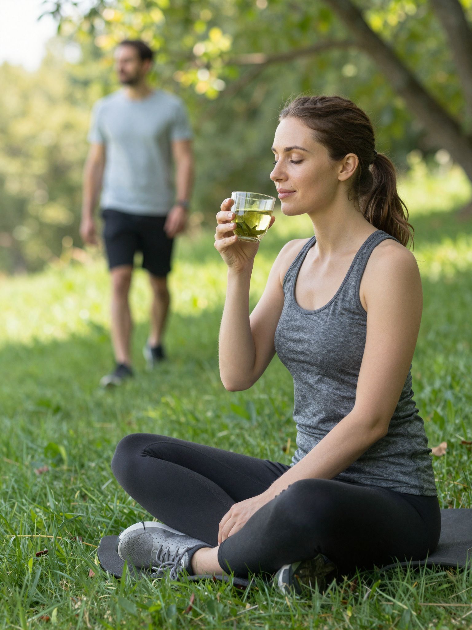 A zöld tea por túladagolása szorongást okozhat.