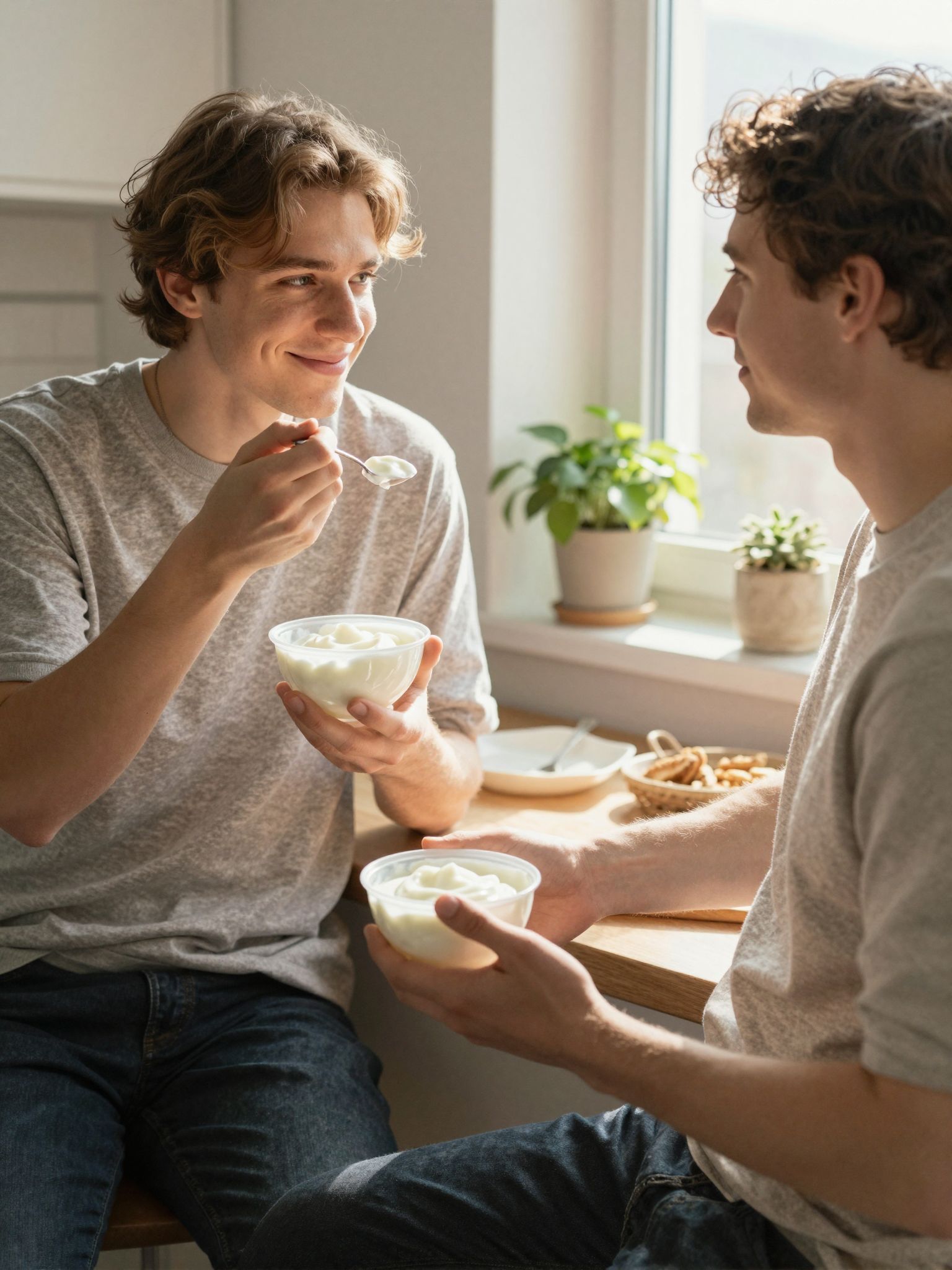 A joghurt probiotikumai javítják a mentális egészséget.