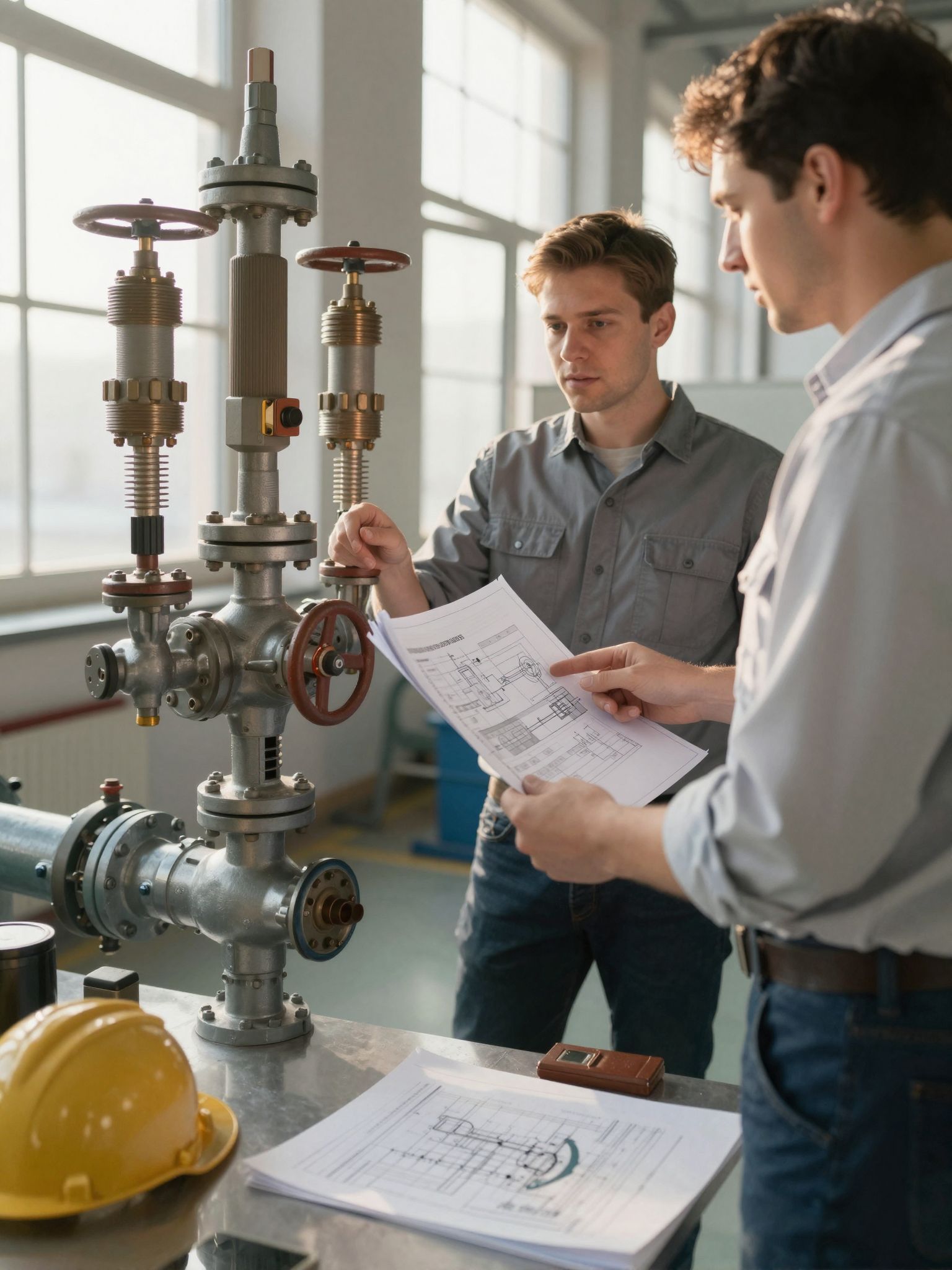 A nyomástartó szelepek szigorú szabványok szerint működnek.