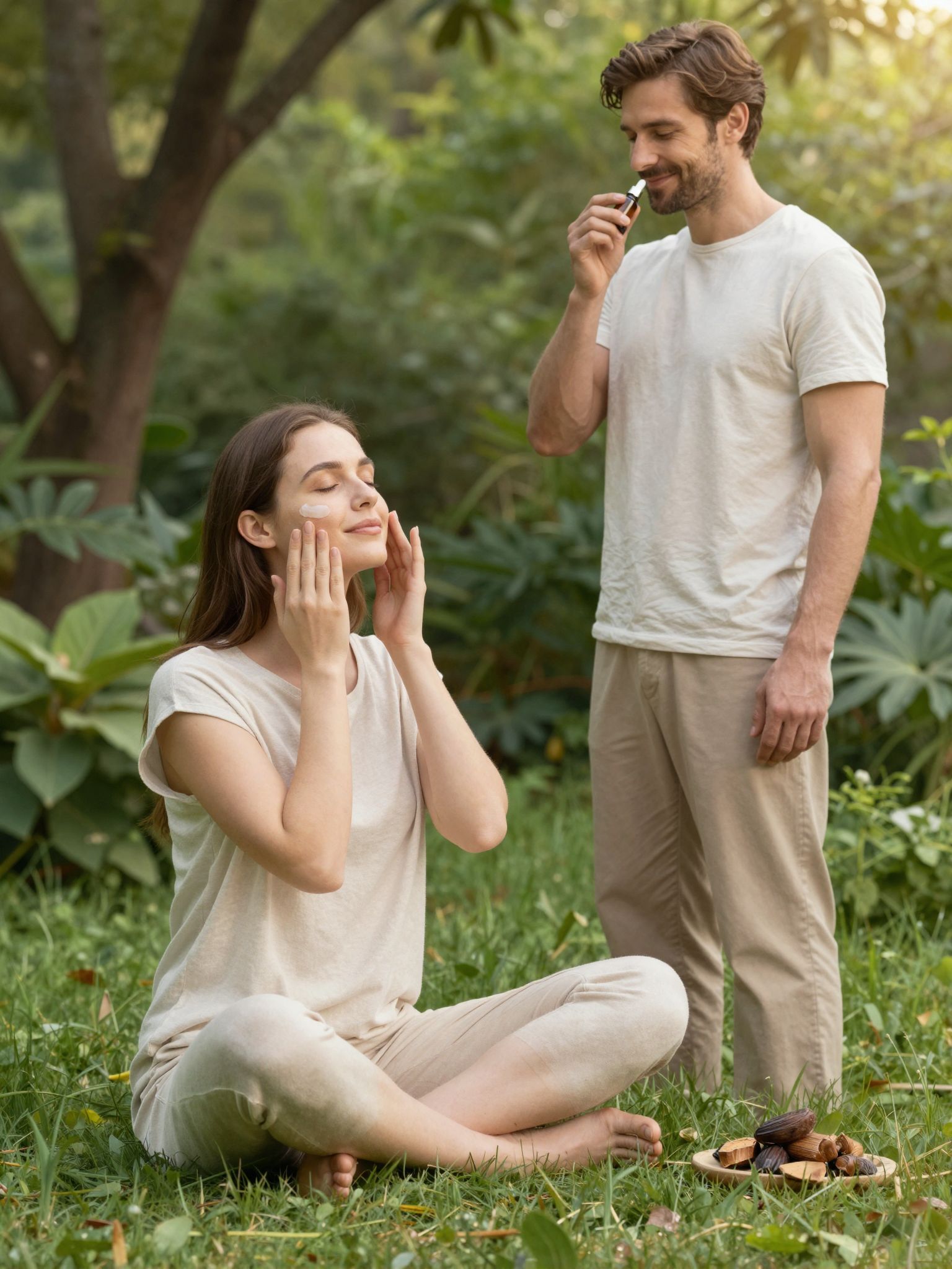 A szantálfa olaj hidratálja és nyugtatja a bőrt.