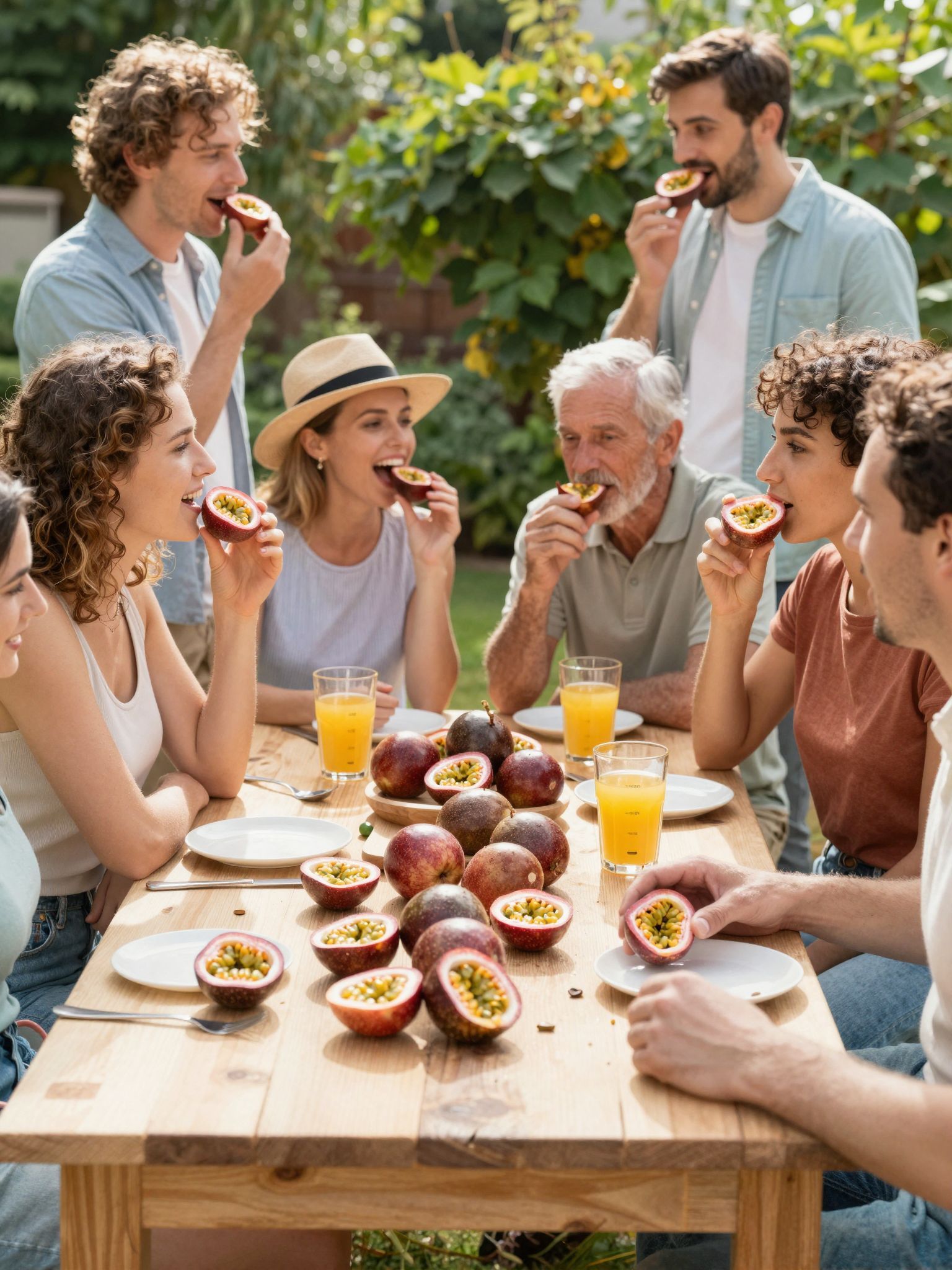 A passiógyümölcs gazdag A-vitaminban és rostokban.