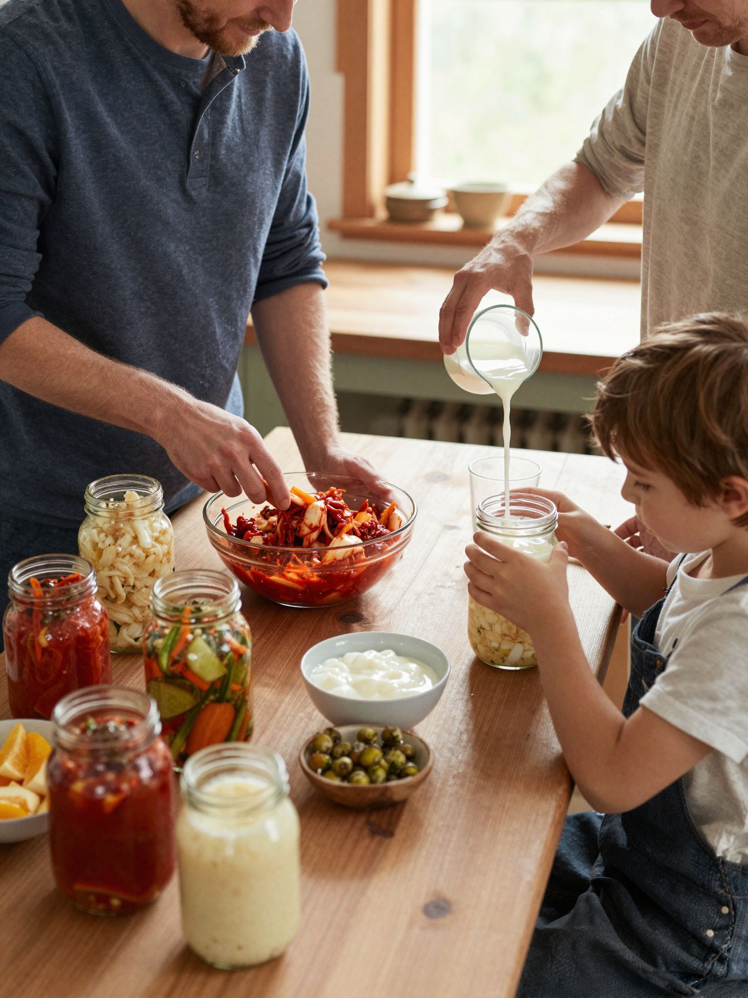 A kimchi gazdag probiotikumokban, erősíti a bélflórát.