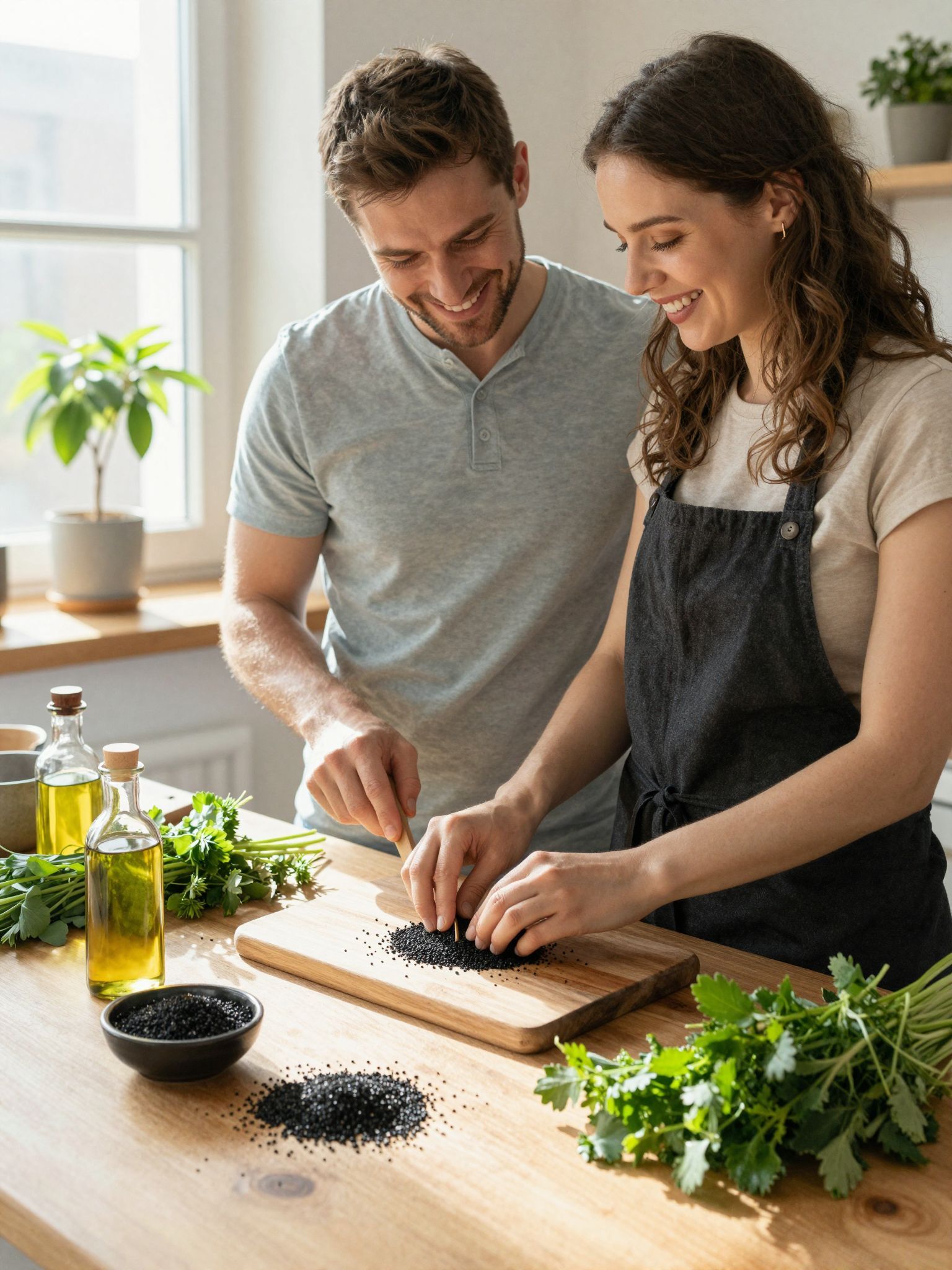 A feketekömény olaj gazdag thymoquinonban, erőteljes antioxidáns.