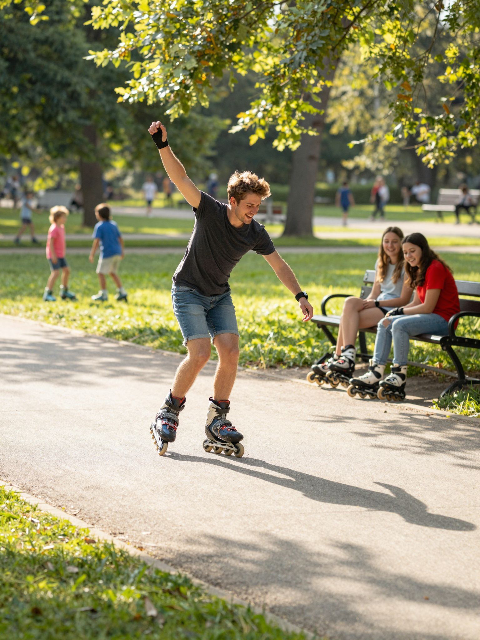 A görkorcsolya környezetbarát közlekedési alternatíva a városban.
