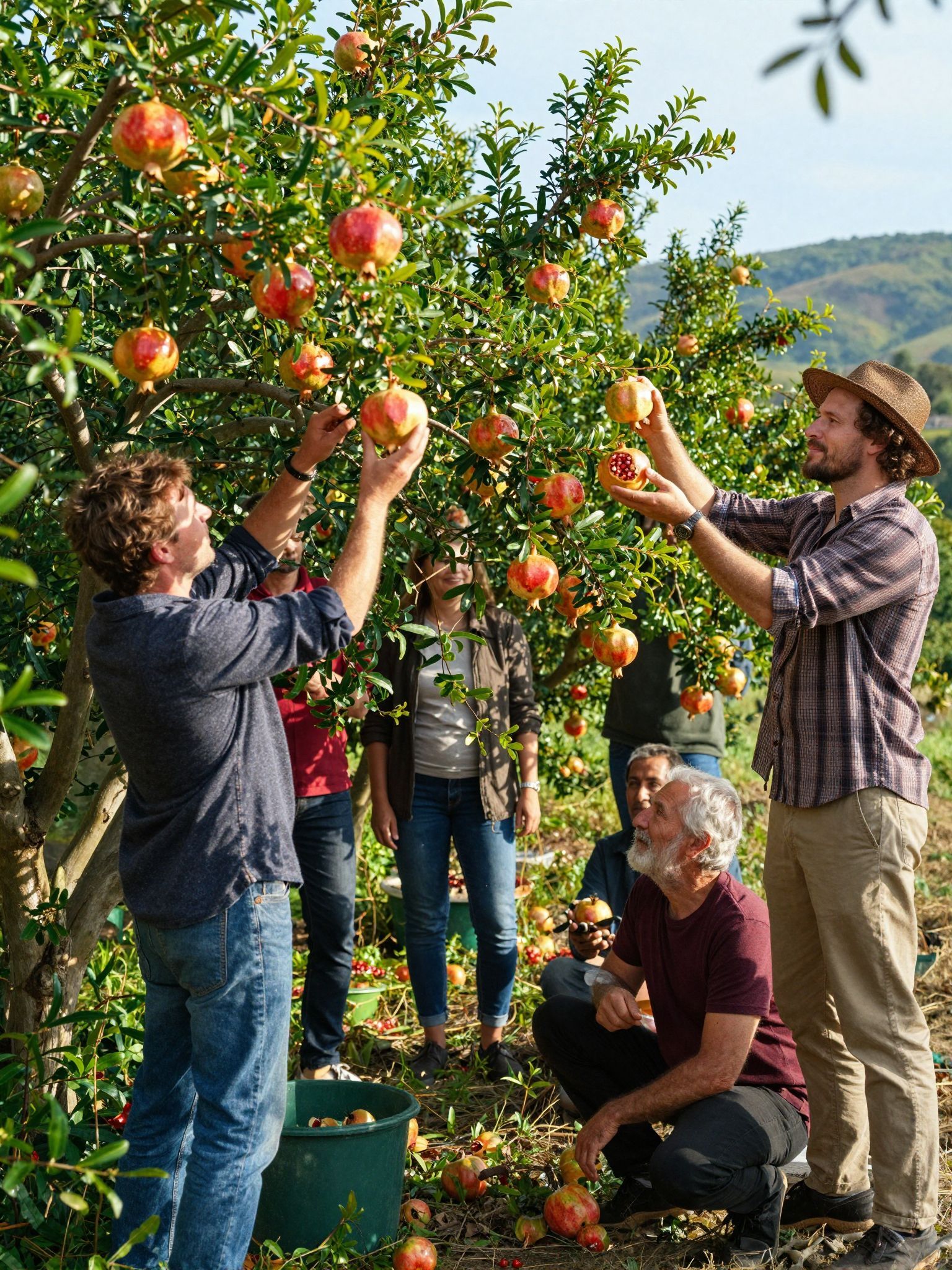 A gránátalma fenntartja a biodiverzitást és a talaj egészségét.