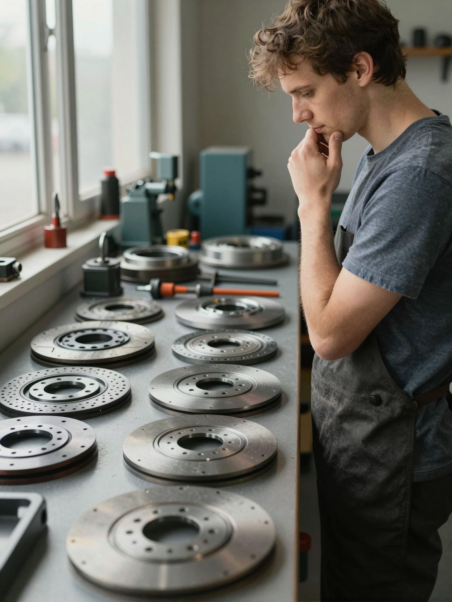 A hasadótárcsa kiválasztásánál figyelembe kell venni a teljesítményt.