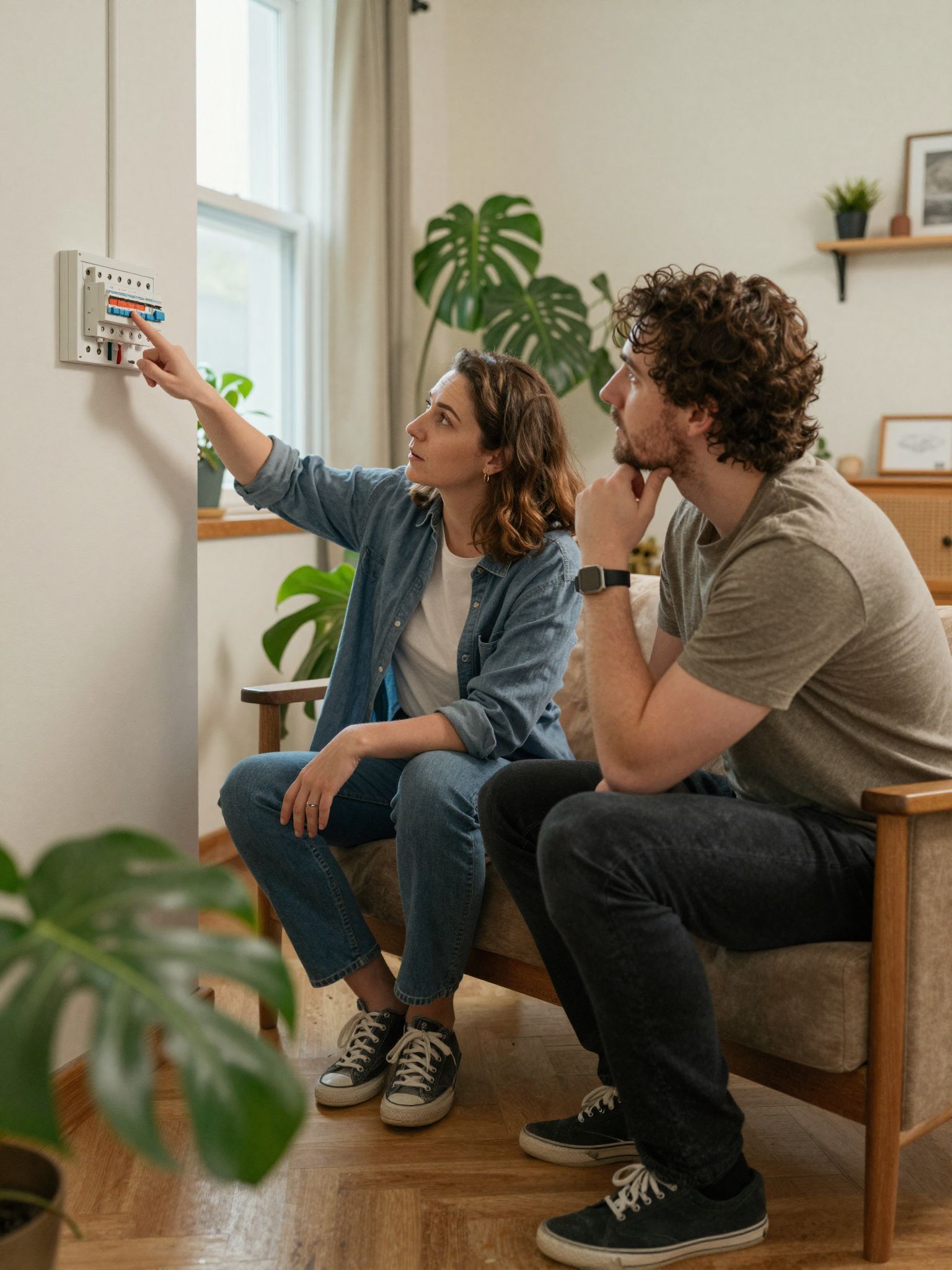 A kismegszakító kétfokozatú védelmet nyújt áramtúlterhelés ellen.