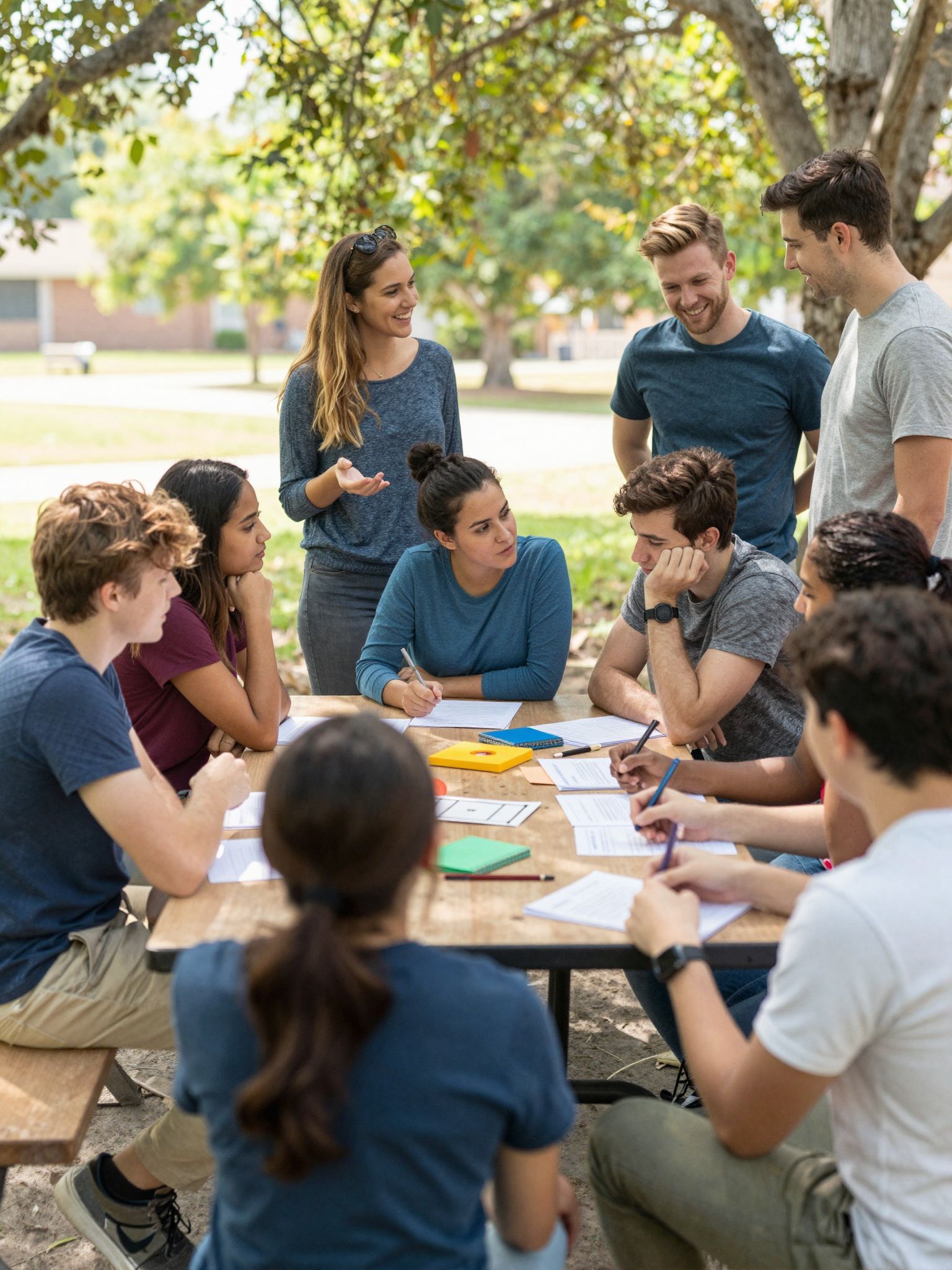 A kooperatív tanulás erősíti a diákok közötti kapcsolatokat.