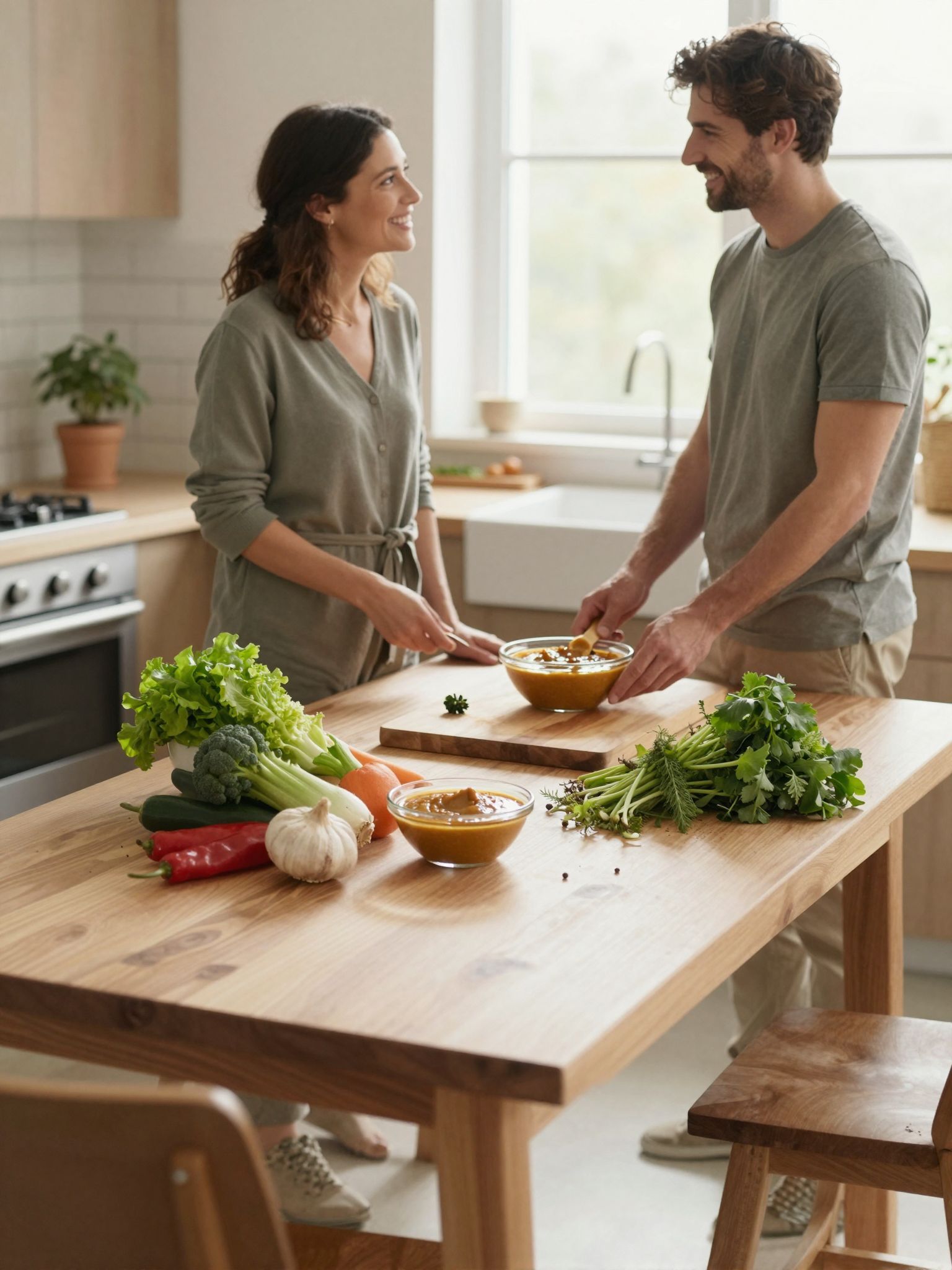 A miso gazdag probiotikumokban, támogatva a bélflórát.