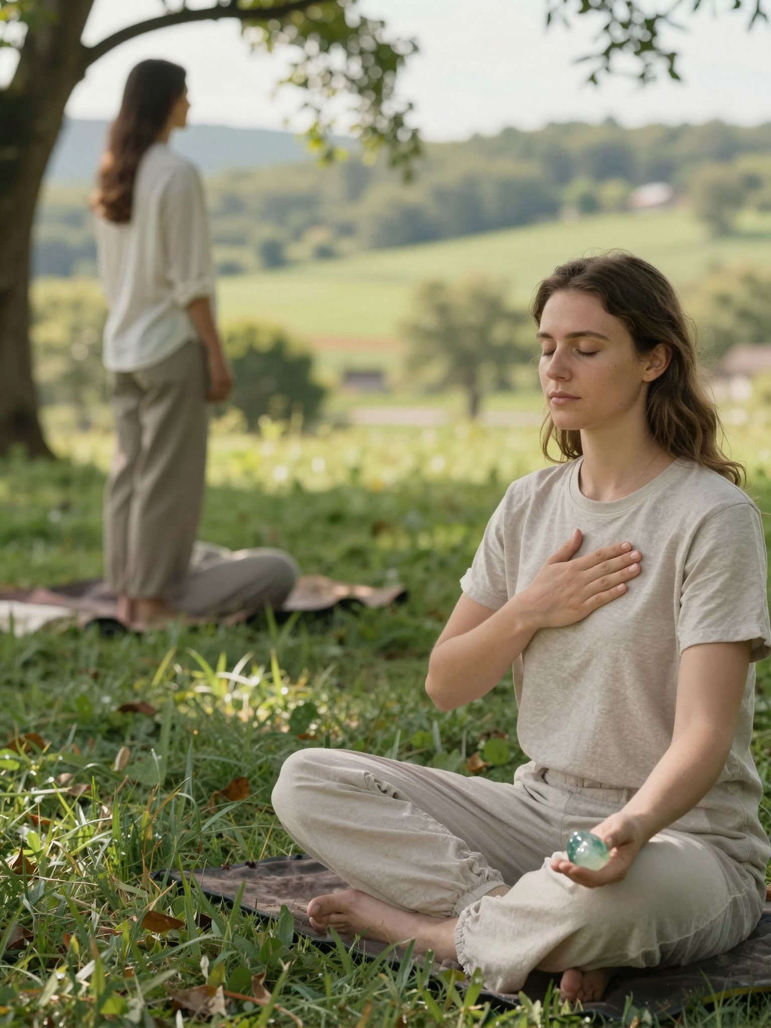 A zöld achát erősíti a belső békét és harmóniát.