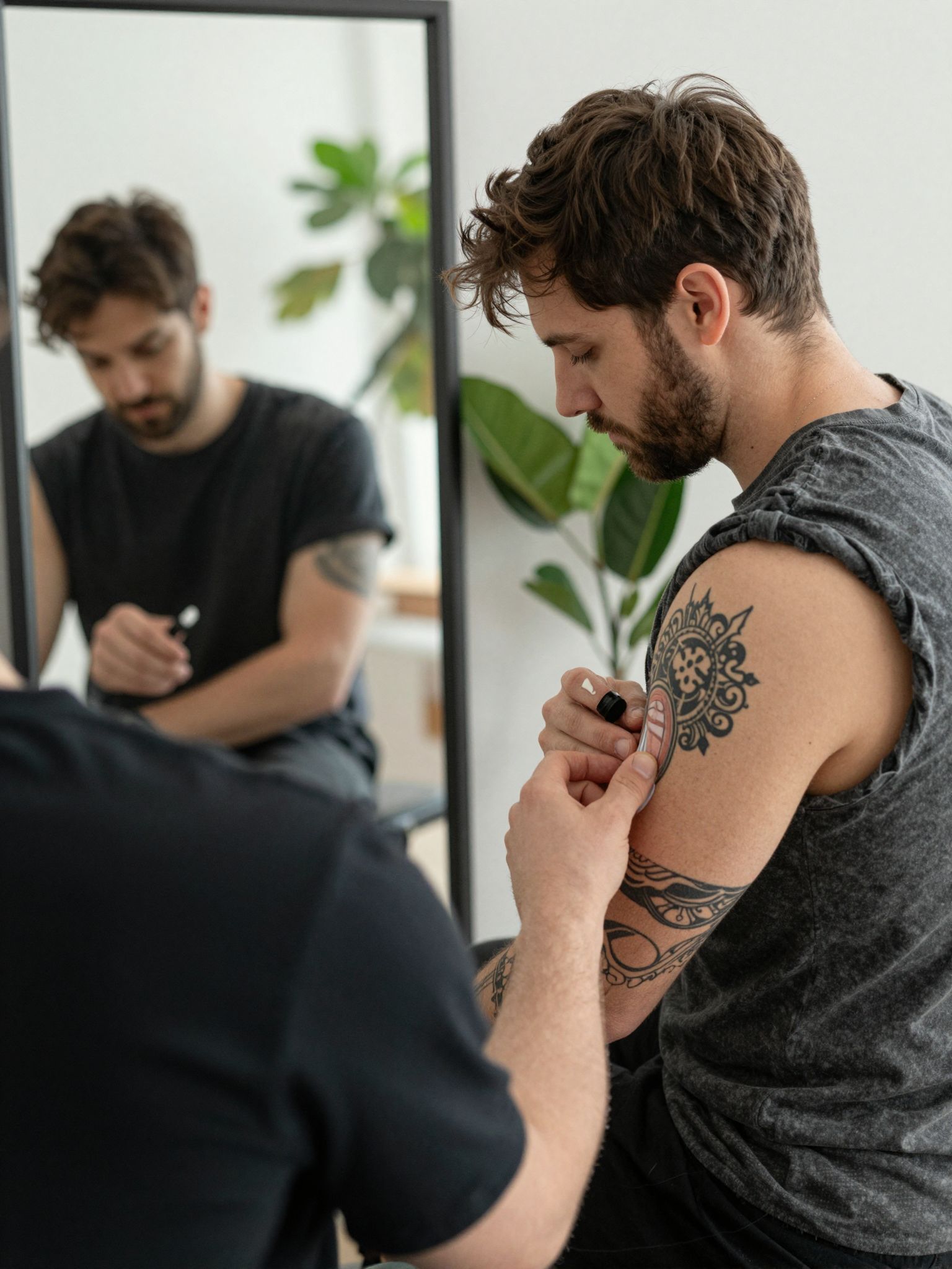 A megfelelő utóápolás segíti a tetoválás gyógyulását.