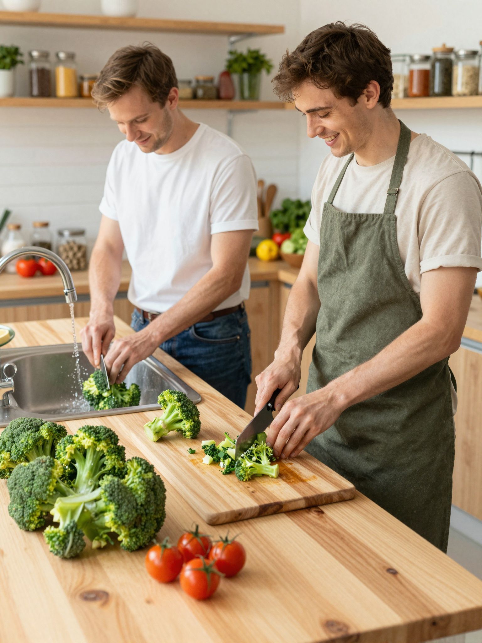 A friss brokkoli gazdag vitaminokban és ásványi anyagokban.