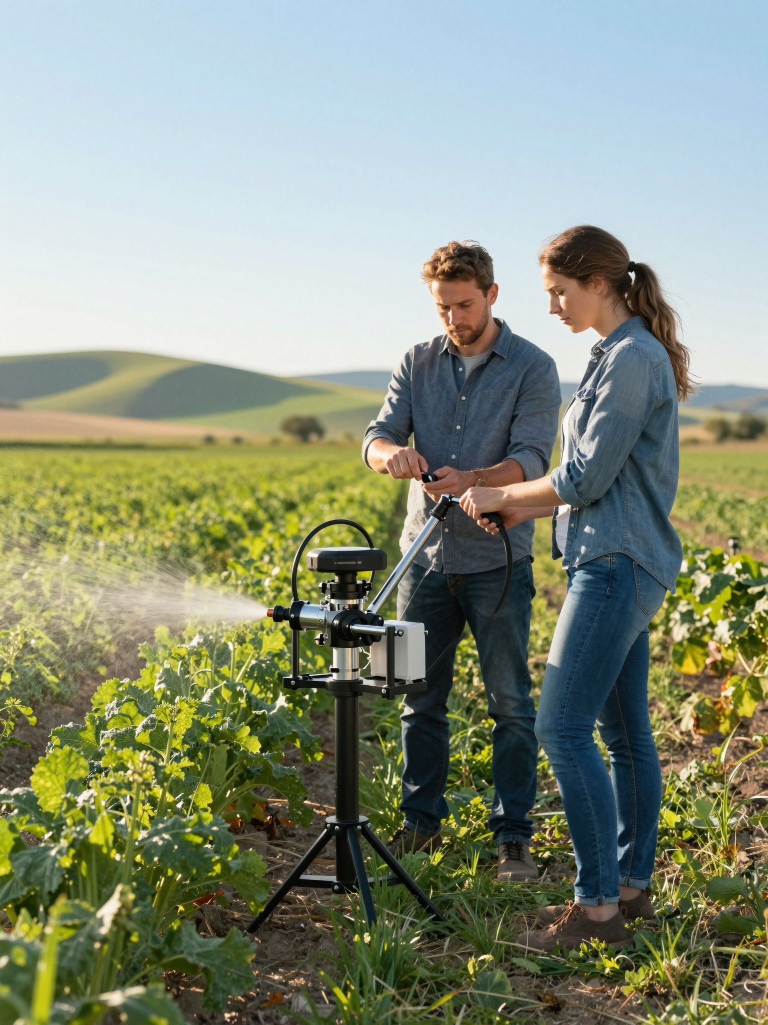 A precíziós permetezés optimalizálja a vegyszerek felhasználását.