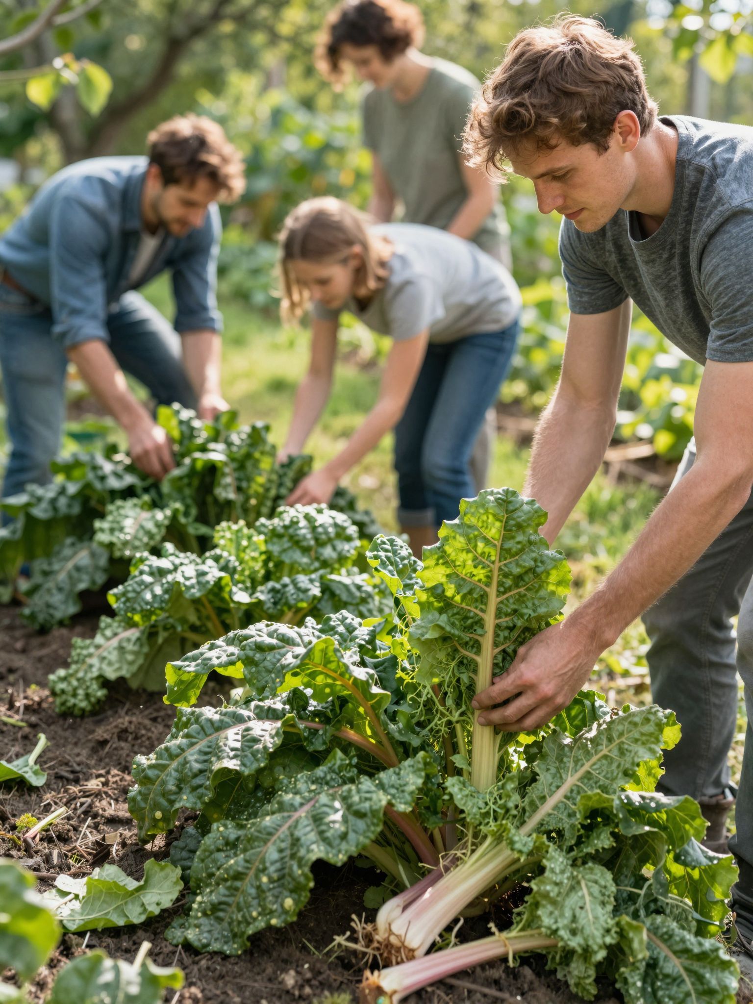 A mángold növeli a talaj tápanyagtartalmát, támogatva a fenntarthatóságot.