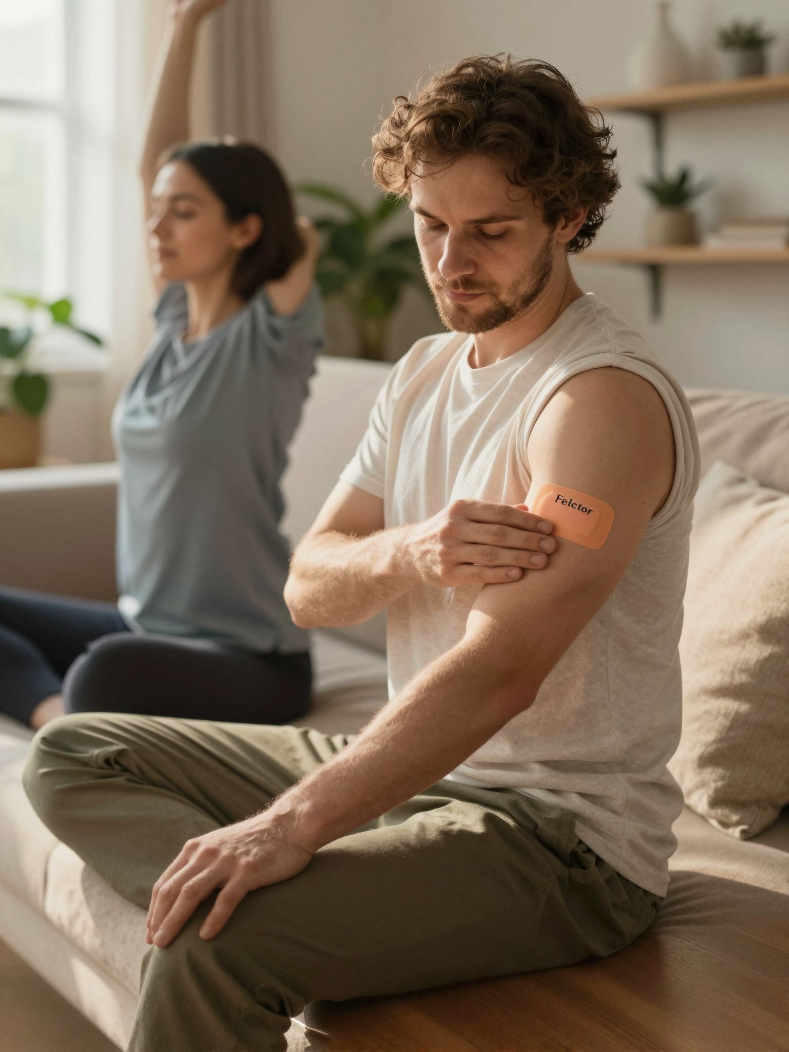 A Flector tapasz helyi fájdalomcsillapítást nyújt.
