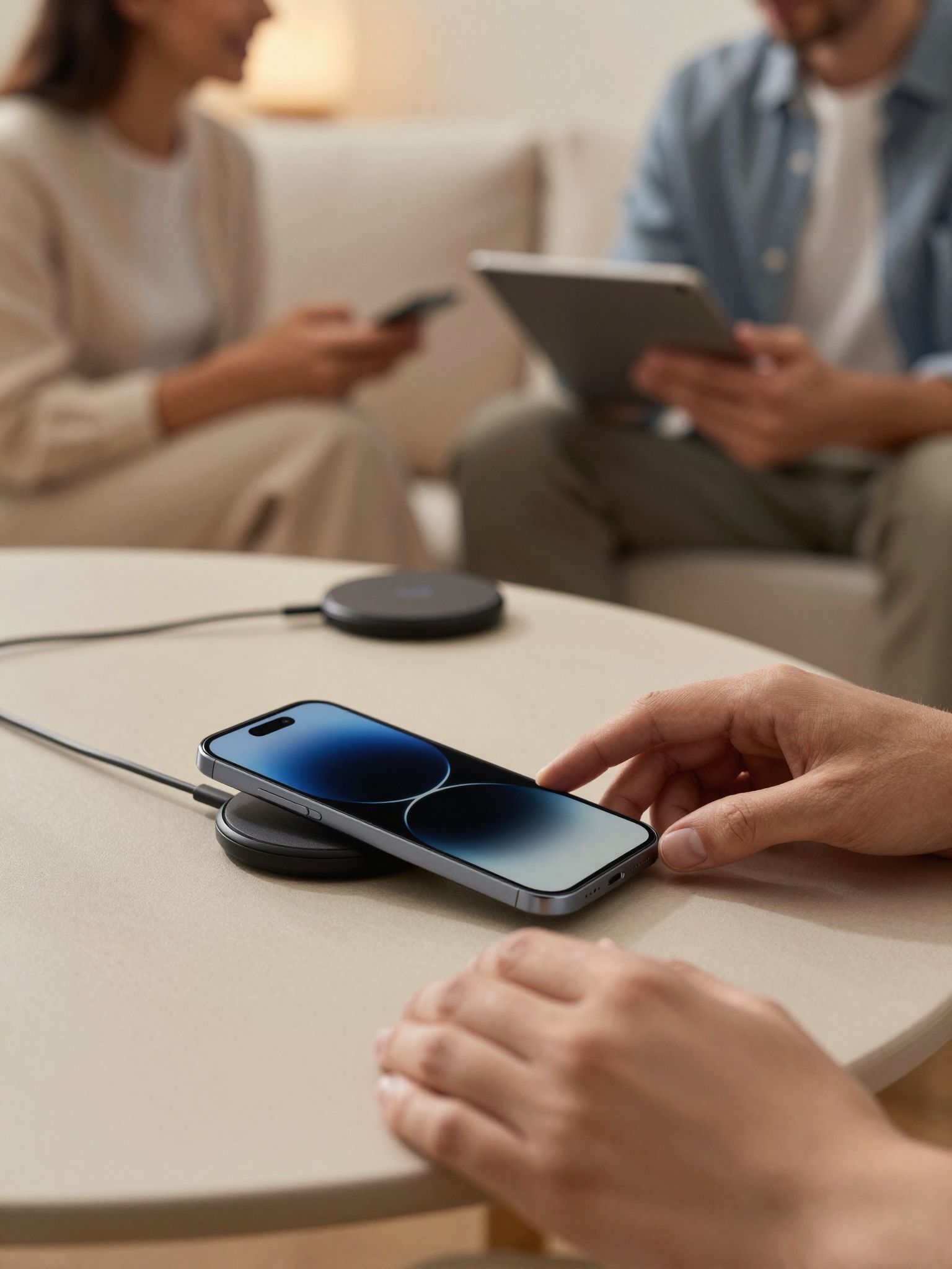 A vezeték nélküli töltés alapja az induktív energiaátvitel.