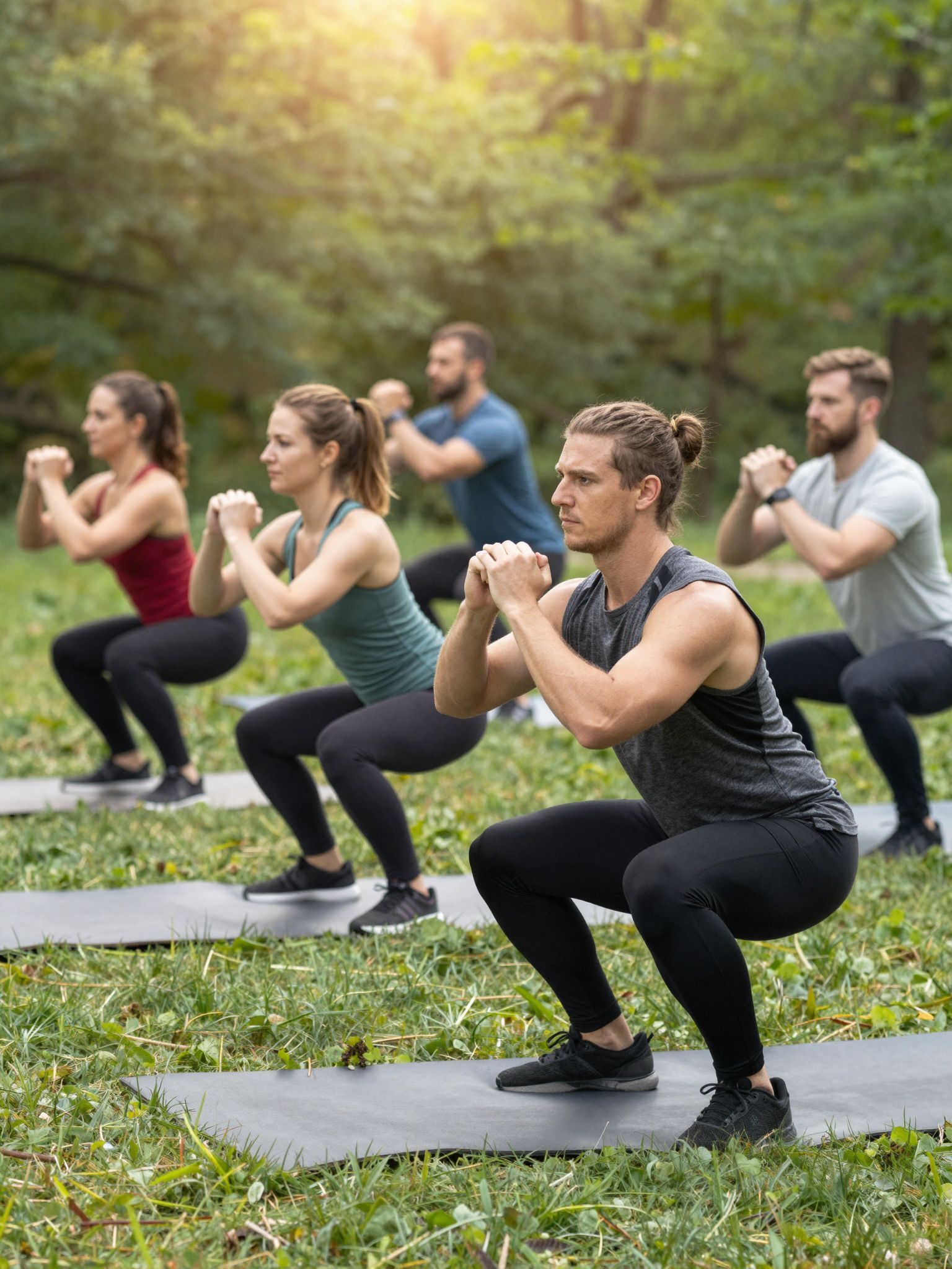 A bolgár guggolás javítja az egyensúlyt és stabilitást.