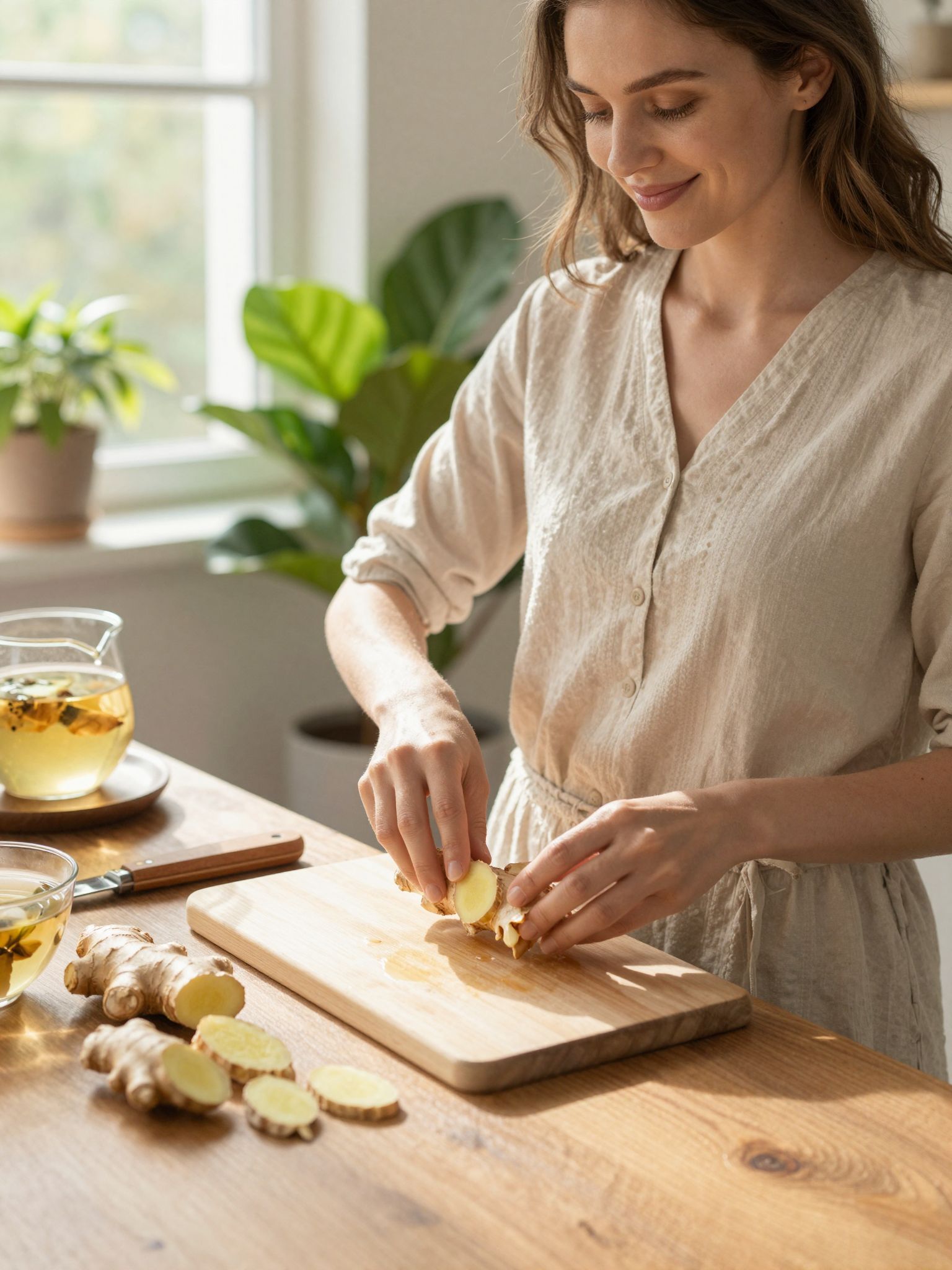 A nyers gyömbér segít a menstruációs görcsök enyhítésében.