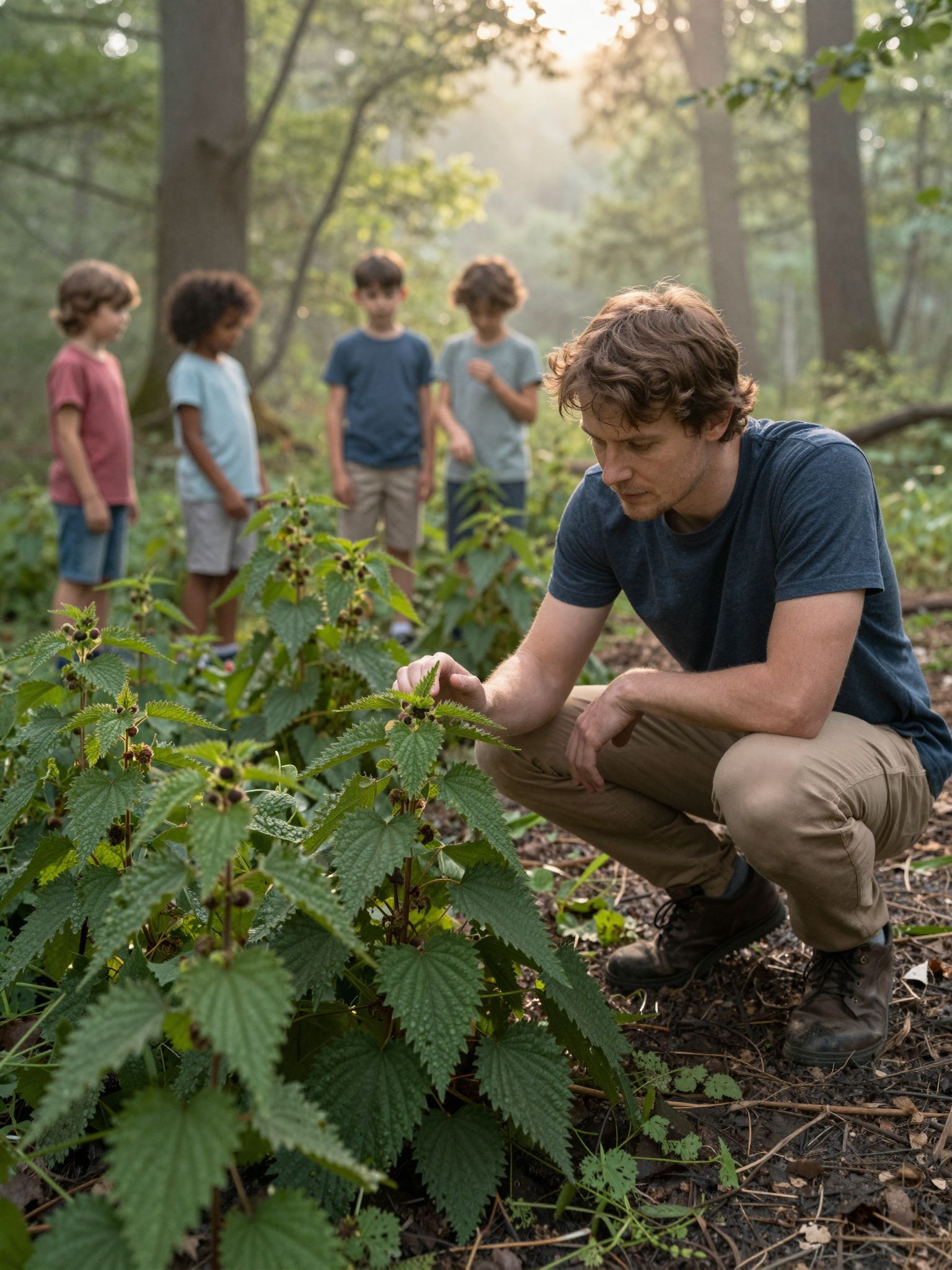 A csalánsejtek segítik a ragadozók elleni védekezést.