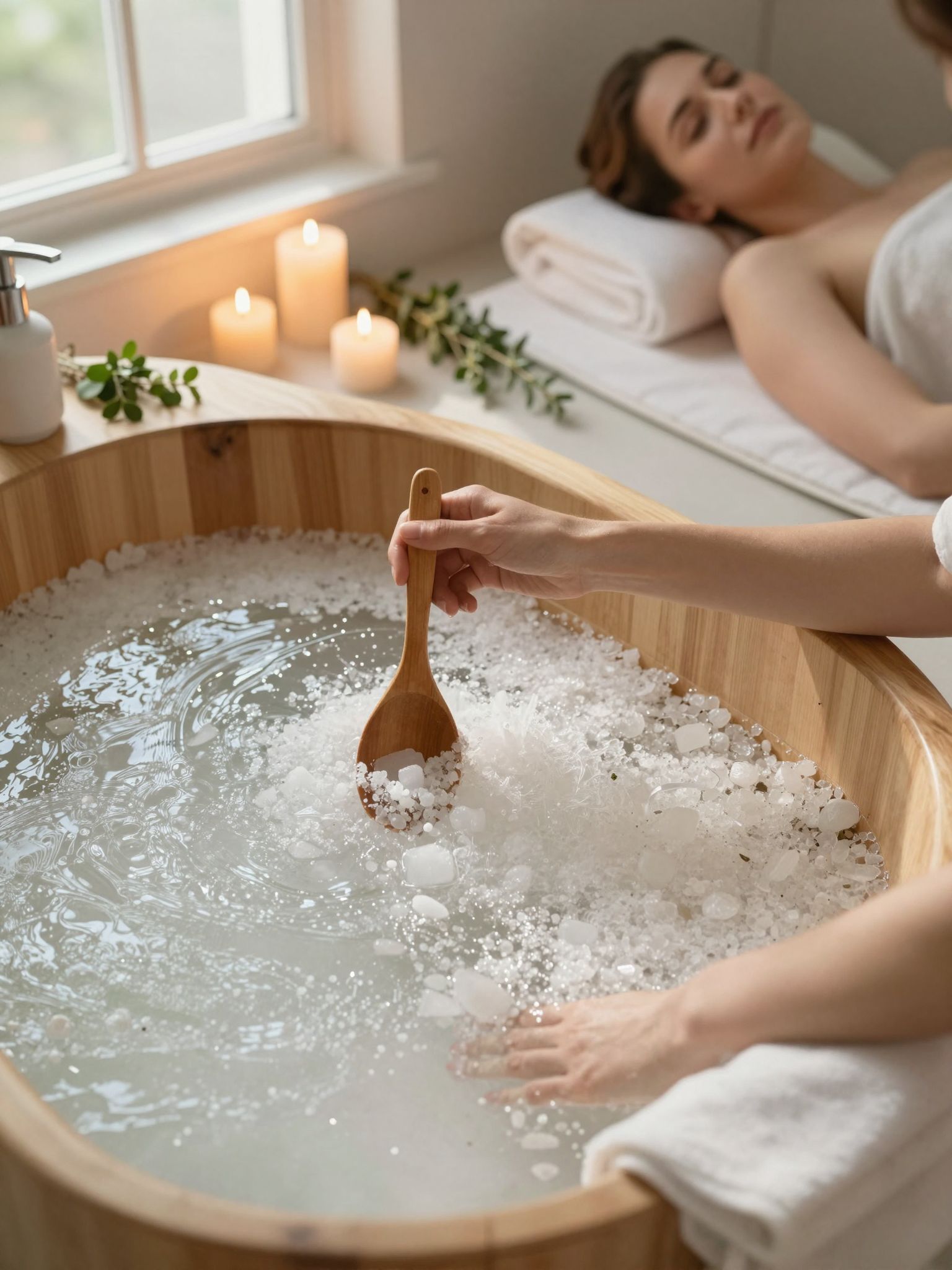 A rozmaringos sófürdő felfrissíti a testet és szellemet.