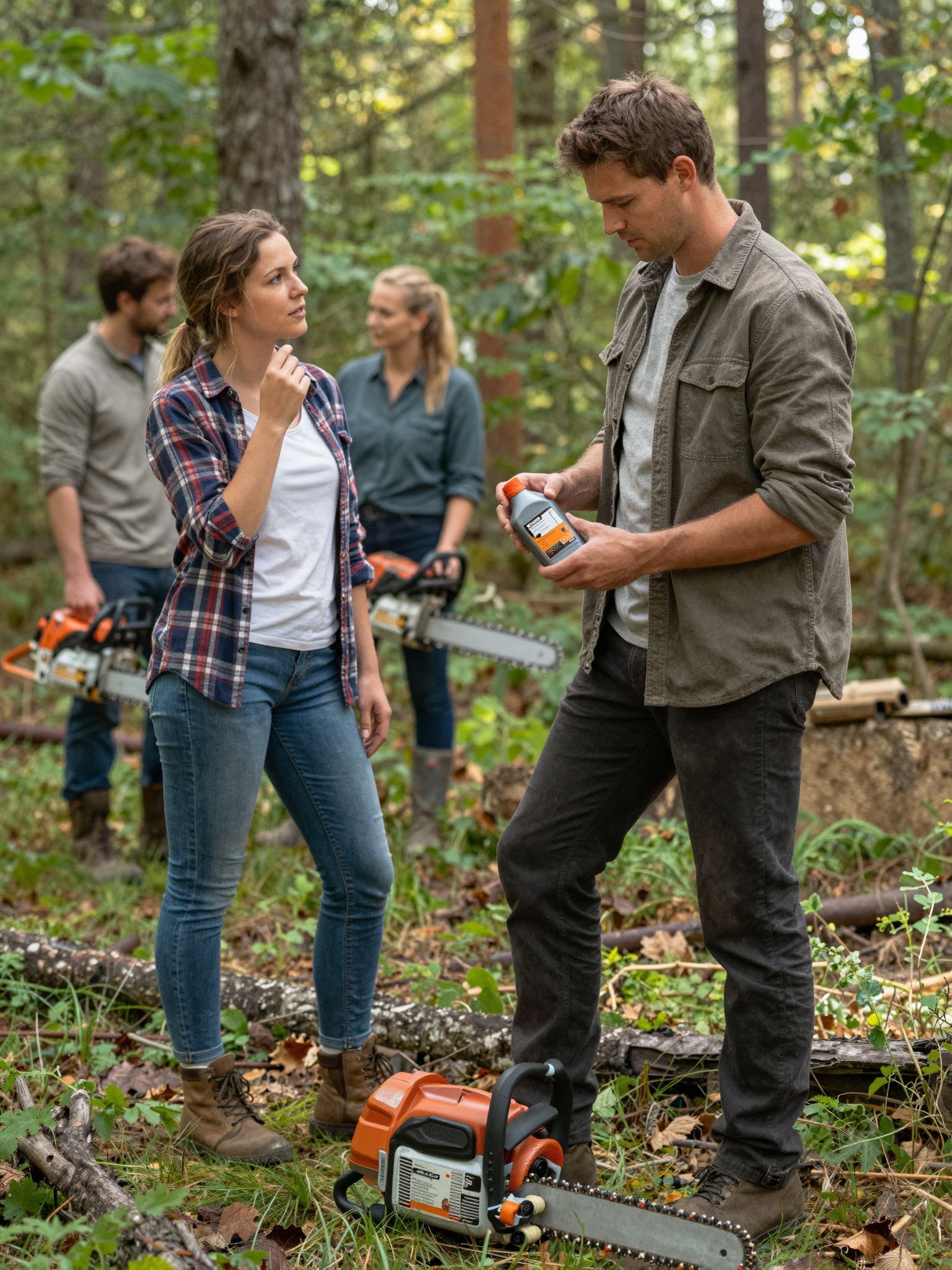 A helyes üzemanyag javítja a láncfűrész teljesítményét.